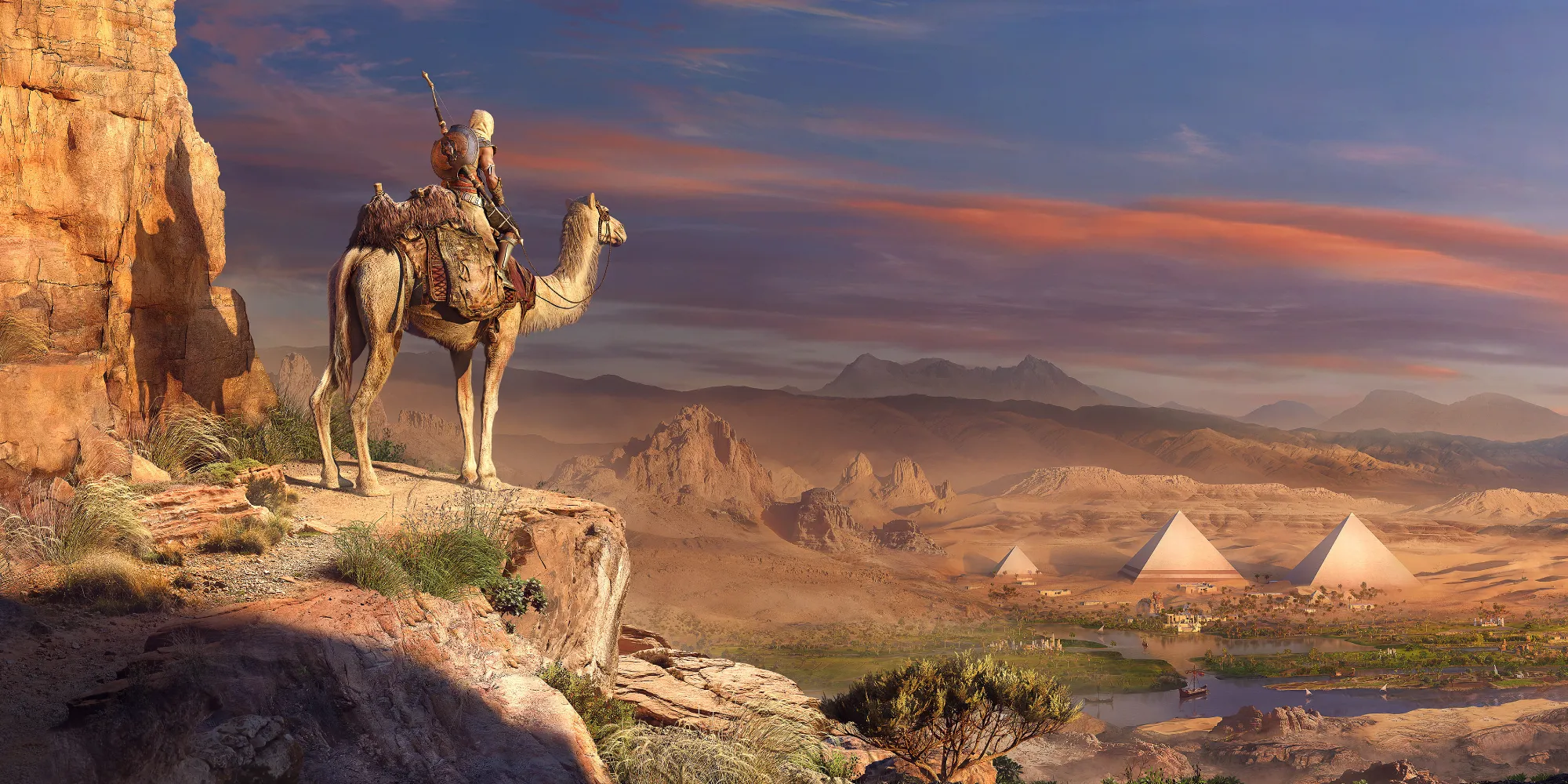 Cảnh trong Assassin's Creed Origins.