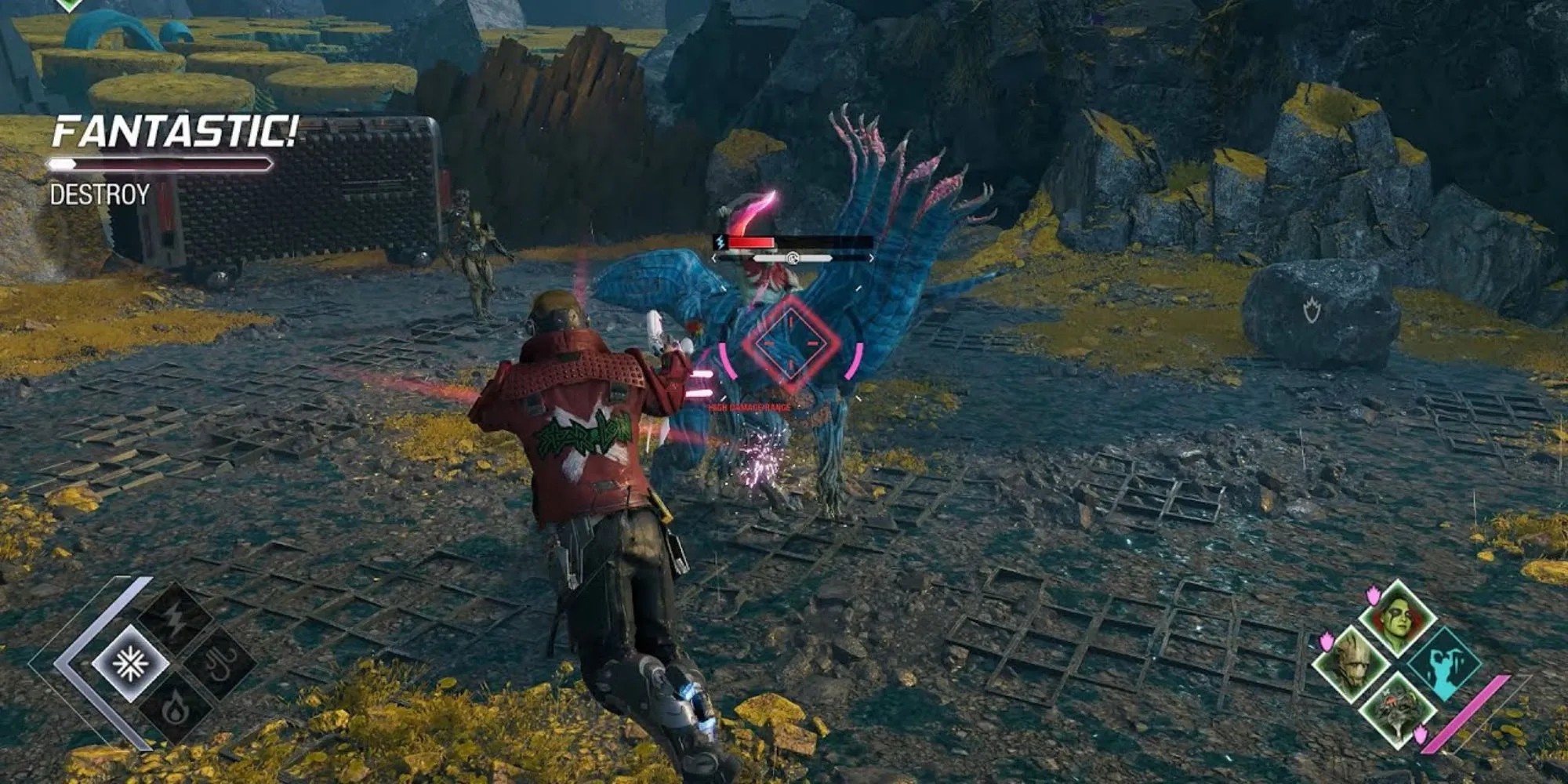 Chân dung Star-Lord, nhân vật chính trong game Marvel's Guardians of the Galaxy