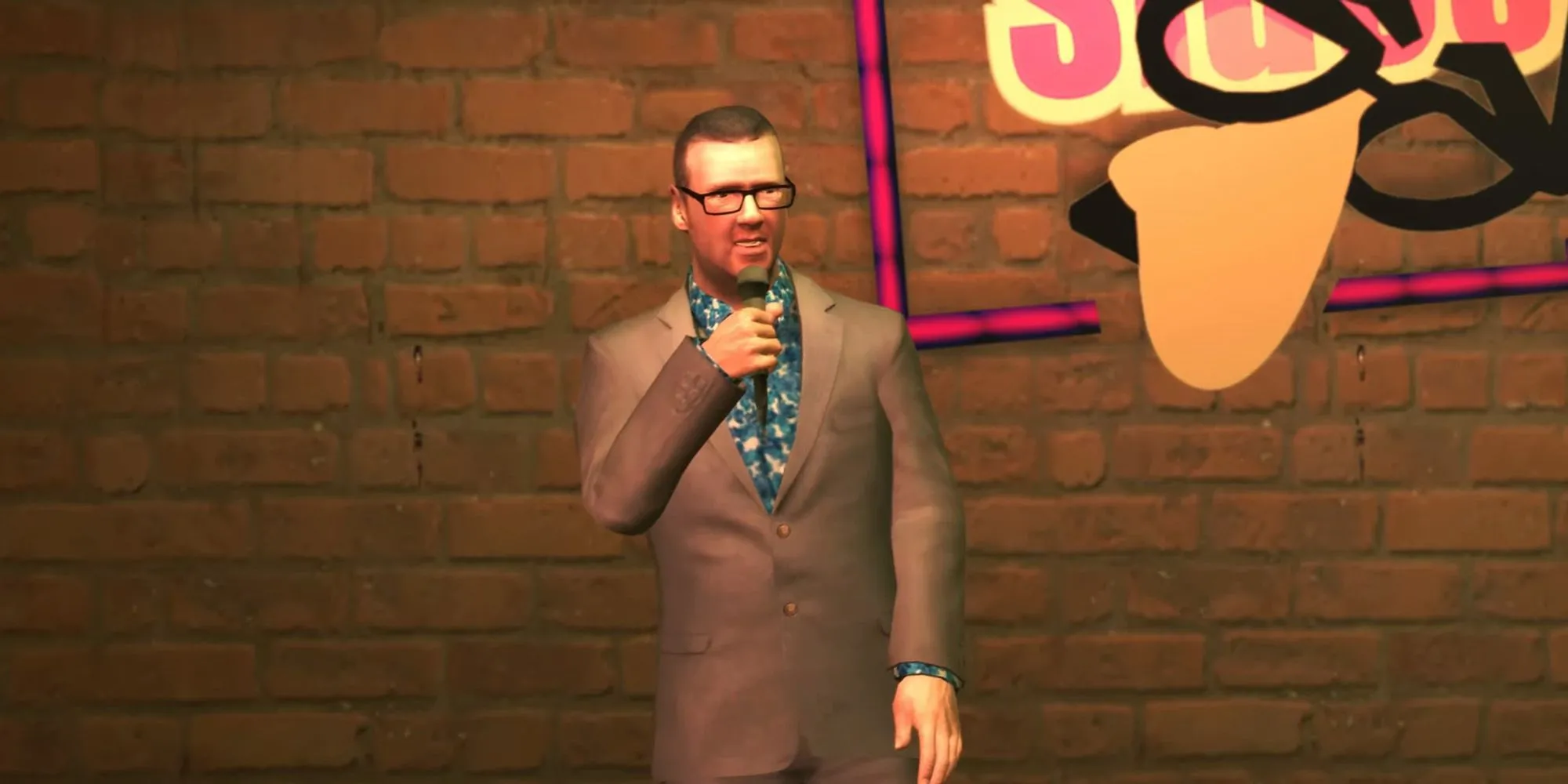 Danh hài Frankie Boyle xuất hiện trong vai trò diễn viên hài độc thoại trong GTA 4 Lost and Damned