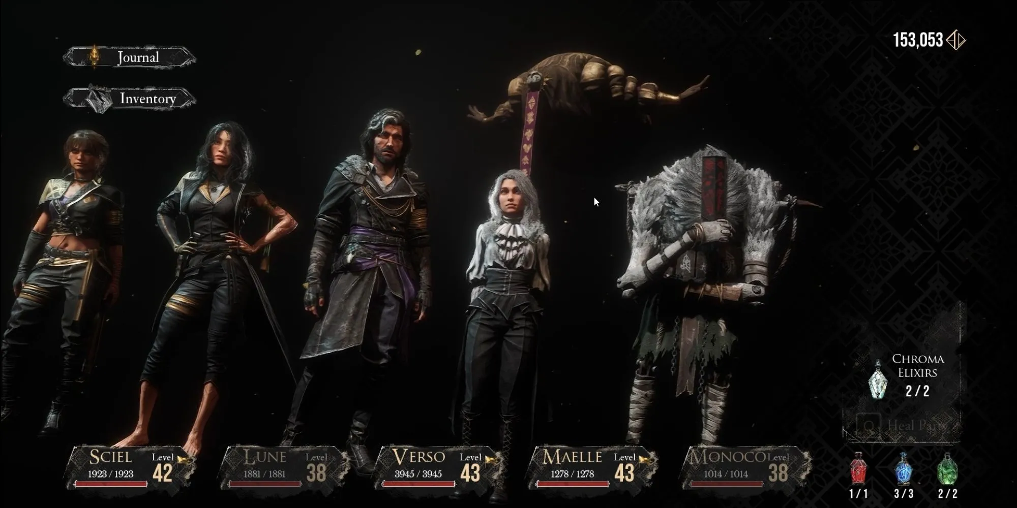 Đội hình khuyến nghị để đánh bại boss Creation