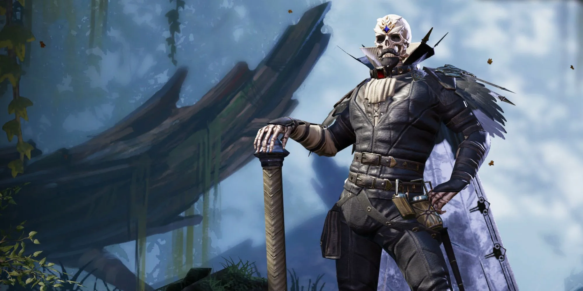 Fane bộ xương che mặt trong Divinity Original Sin 2