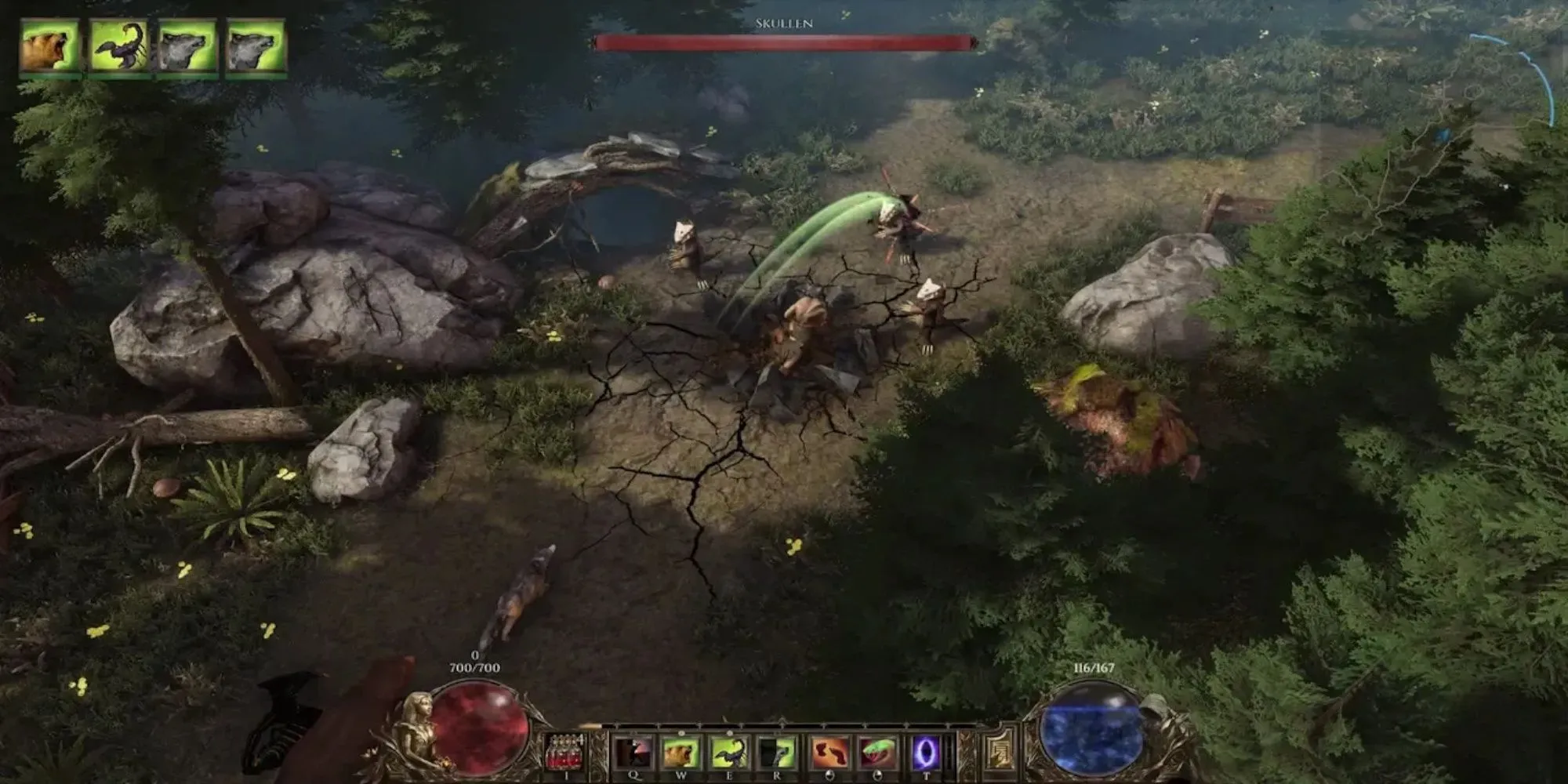 Game ARPG Last Epoch với giao diện chiến đấu