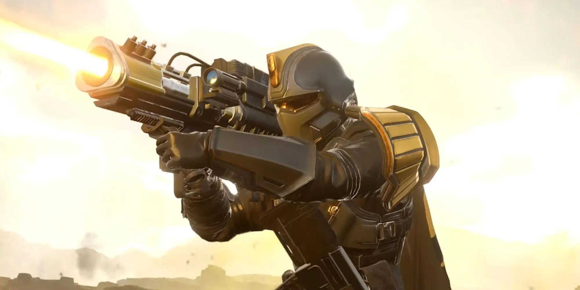 Game thủ sử dụng súng Railgun trong Helldivers 2 để tiêu diệt kẻ thù ngoài hành tinh