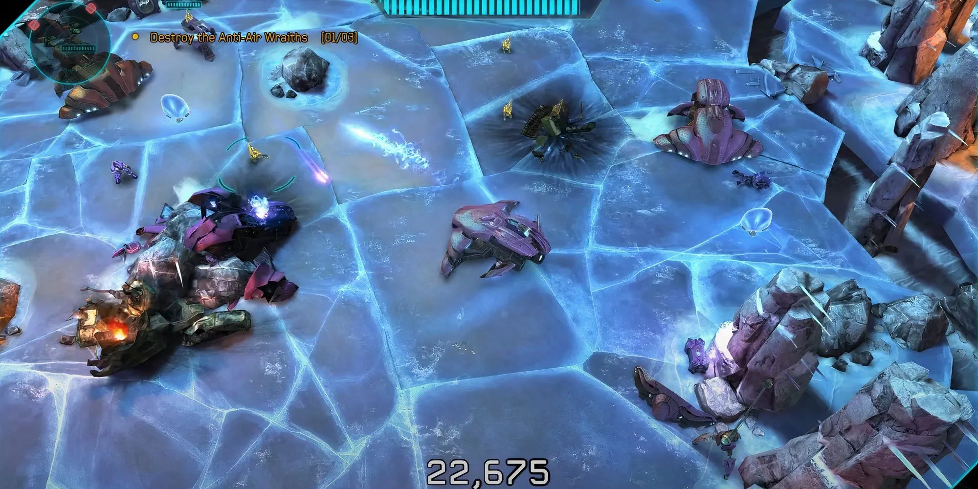 Gameplay Halo Spartan Assault: Bắn phá Wraith tại Chiến dịch Umbra