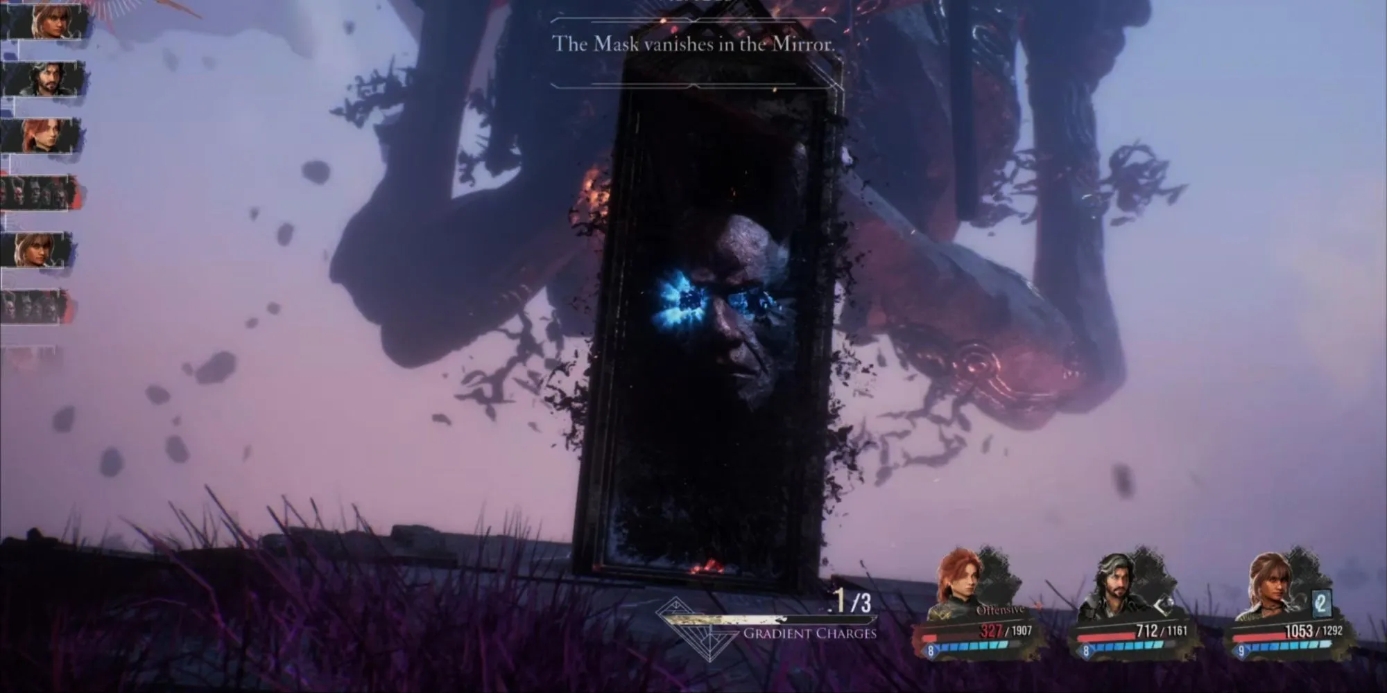 Giai đoạn 1 boss Visages trong Clair Obscur Expedition 33