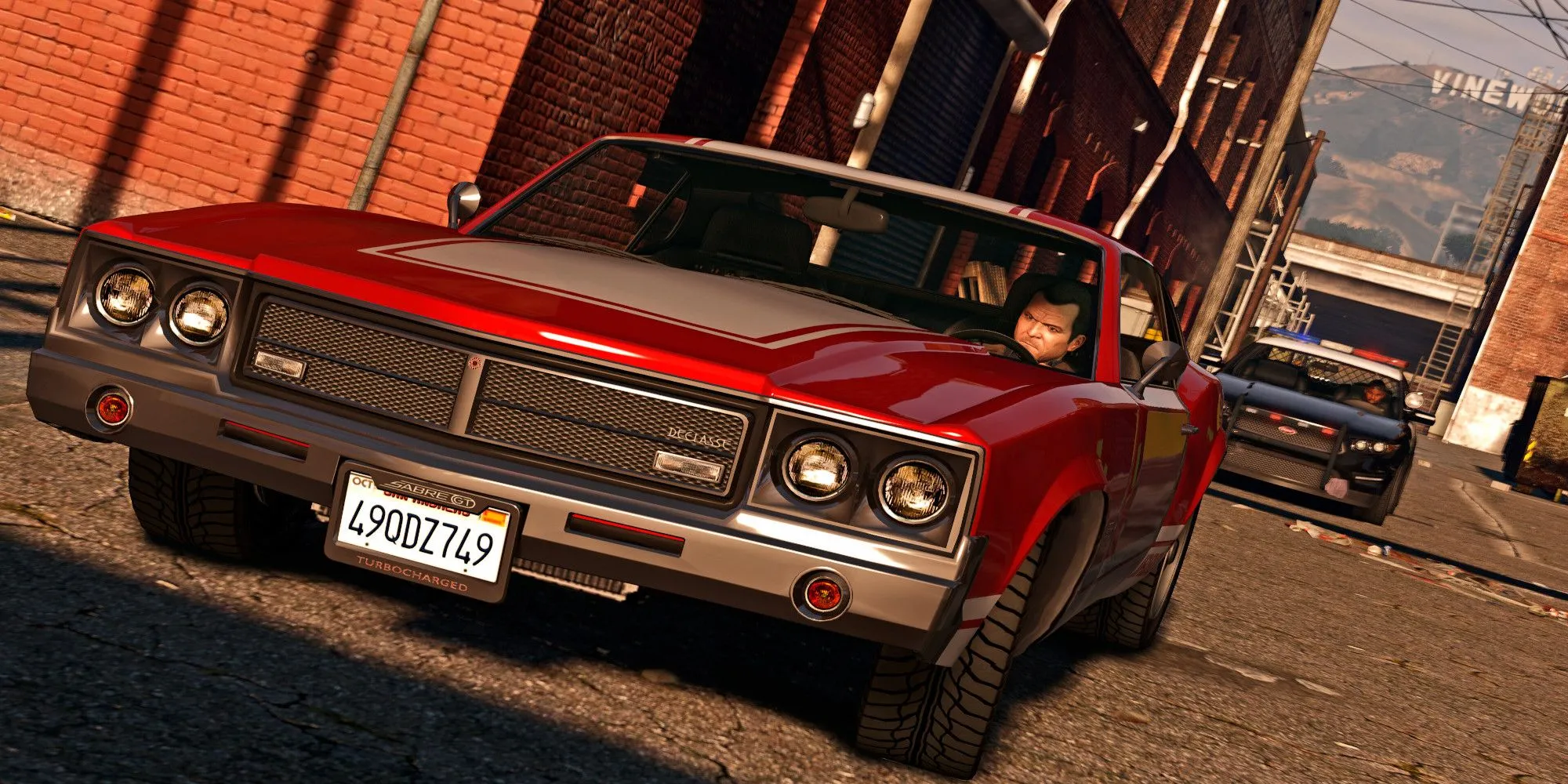 Grand Theft Auto 5 Michael Fleeing Police