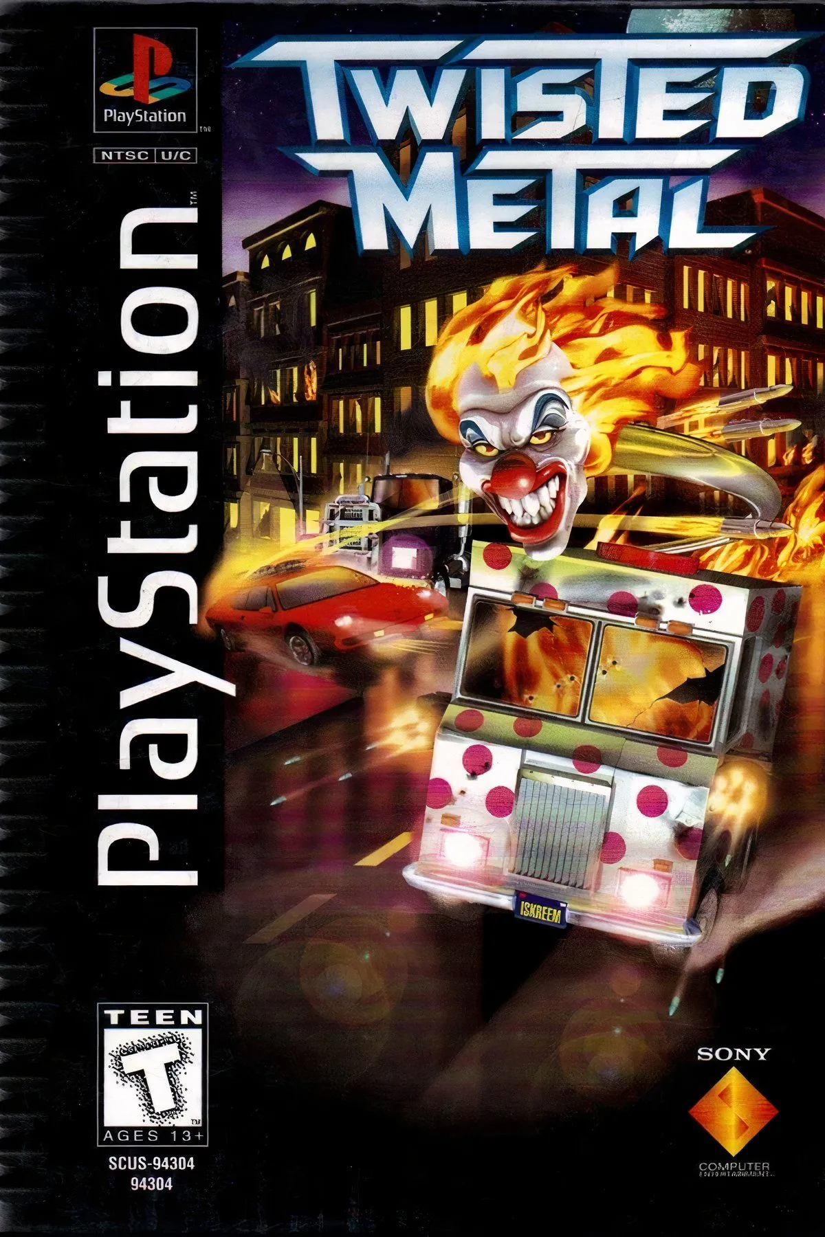 Hình ảnh chiếc xe kem Sweet Tooth nổi tiếng từ series game Twisted Metal