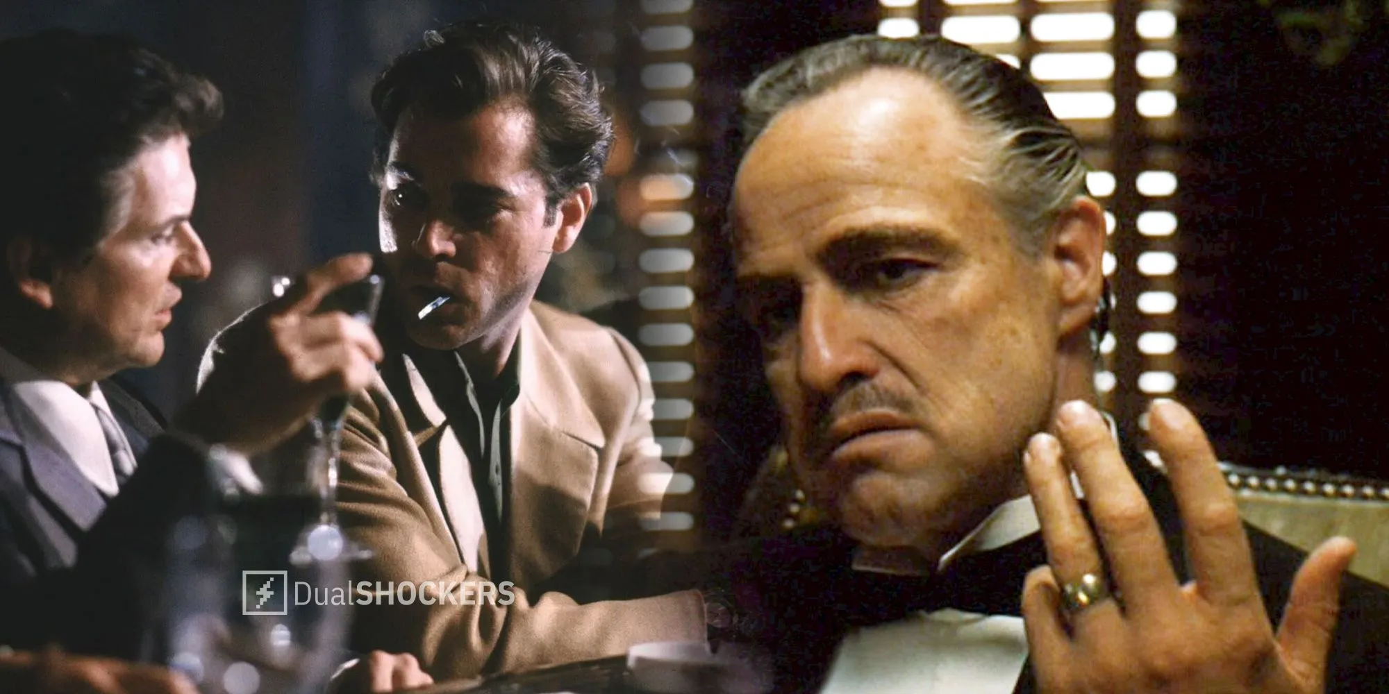 Hình ảnh gợi nhớ các bộ phim mafia kinh điển như Goodfellas và The Godfather