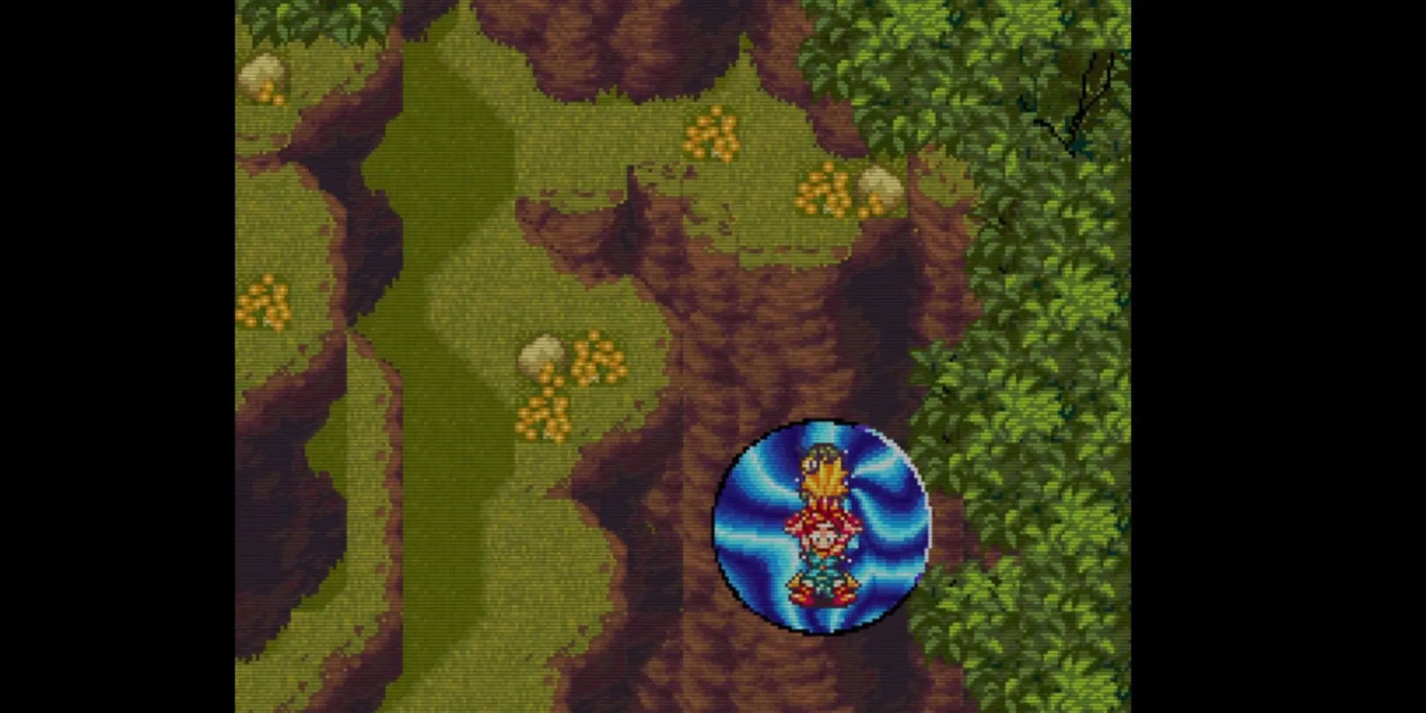 Hình ảnh minh họa cơ chế du hành thời gian trong game nhập vai cổ điển Chrono Trigger