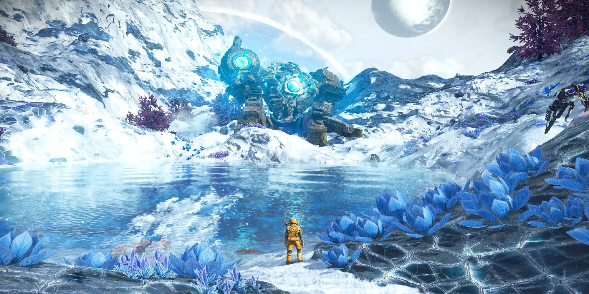 Hình ảnh một hành tinh trong No Man's Sky