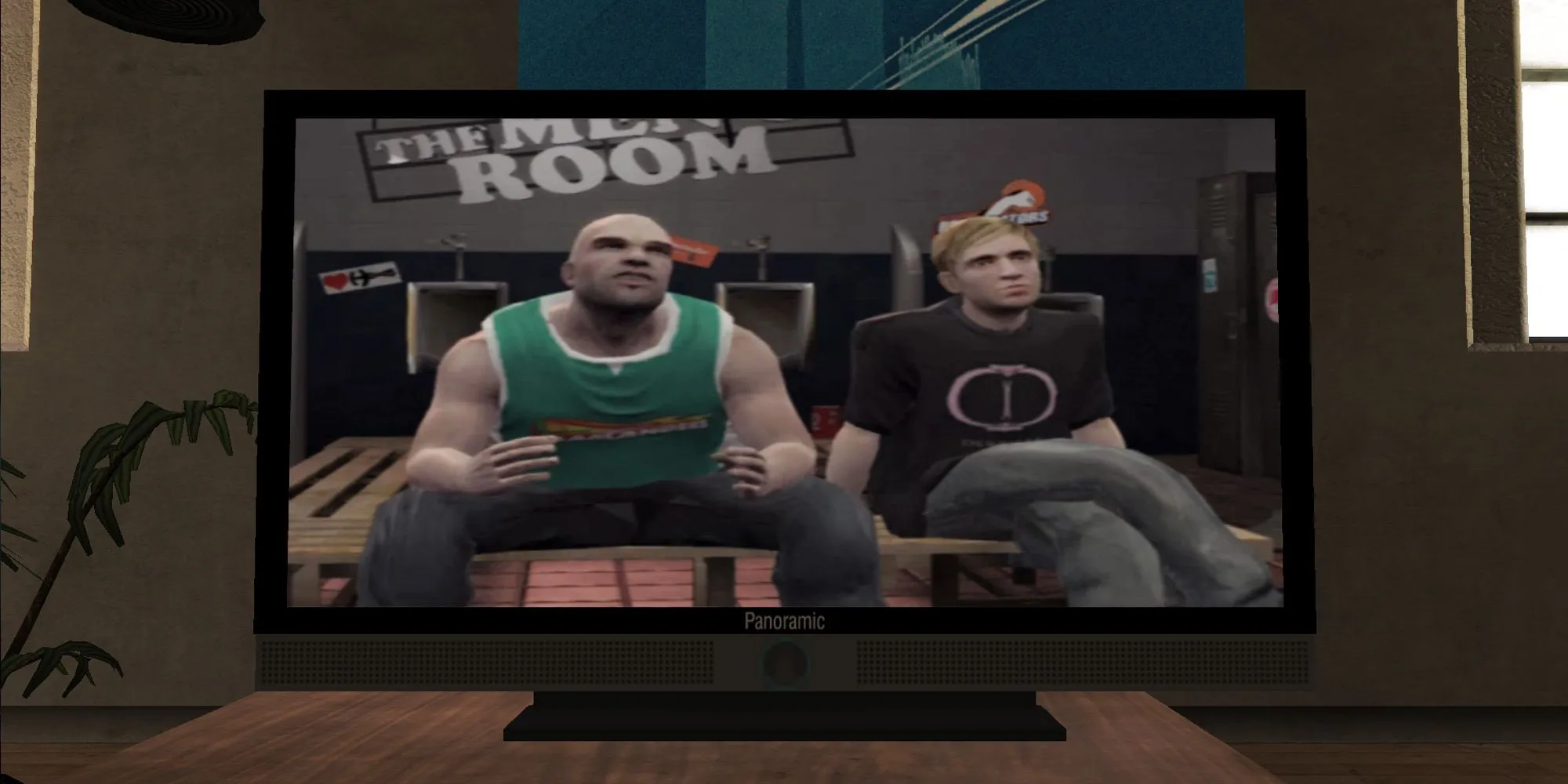Huyền thoại MMA Bas Rutten xuất hiện trong chương trình TV/Radio của GTA 4
