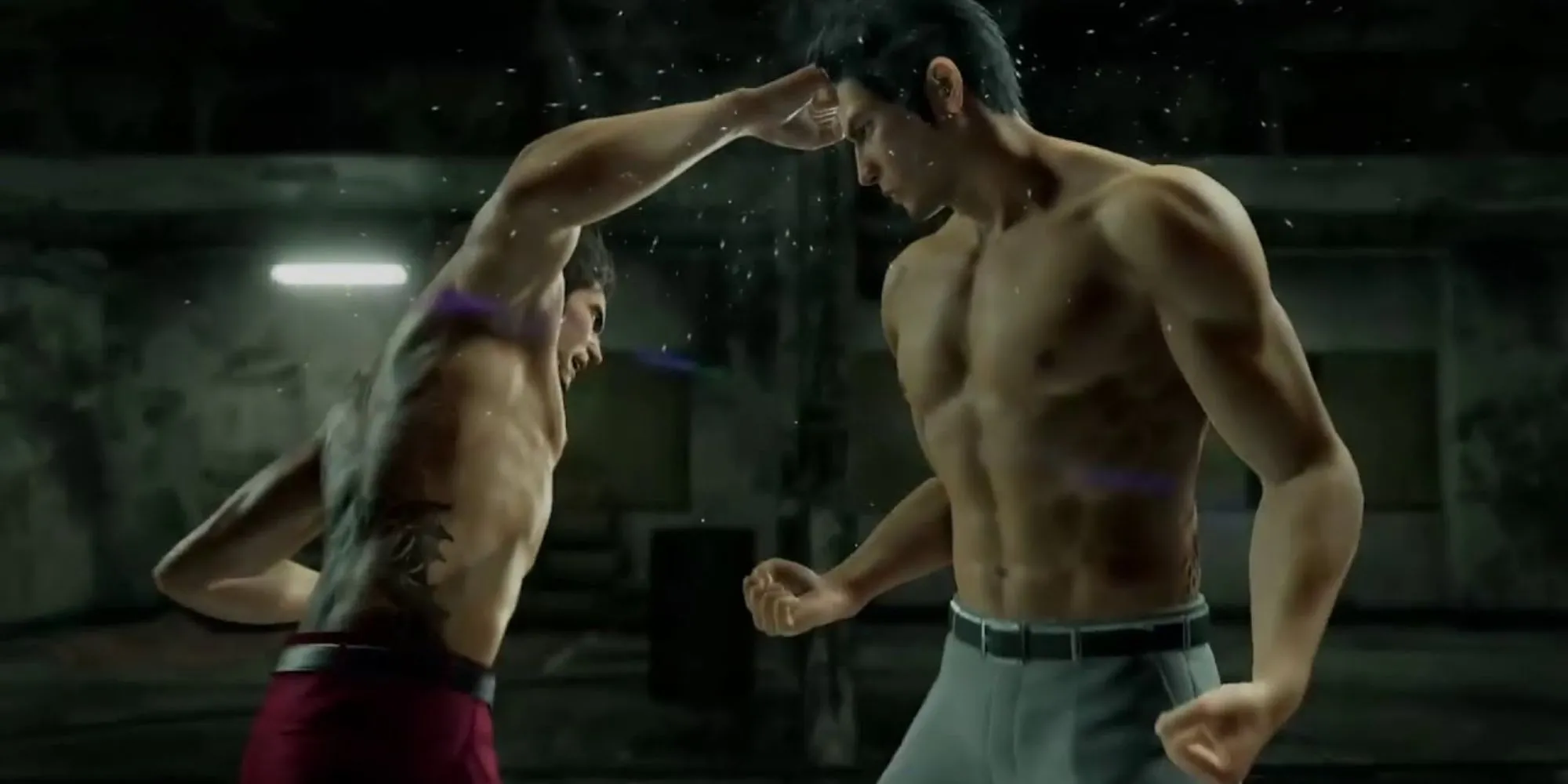 ichiban đối đầu với kiryu kazuma trong yakuza like a dragon