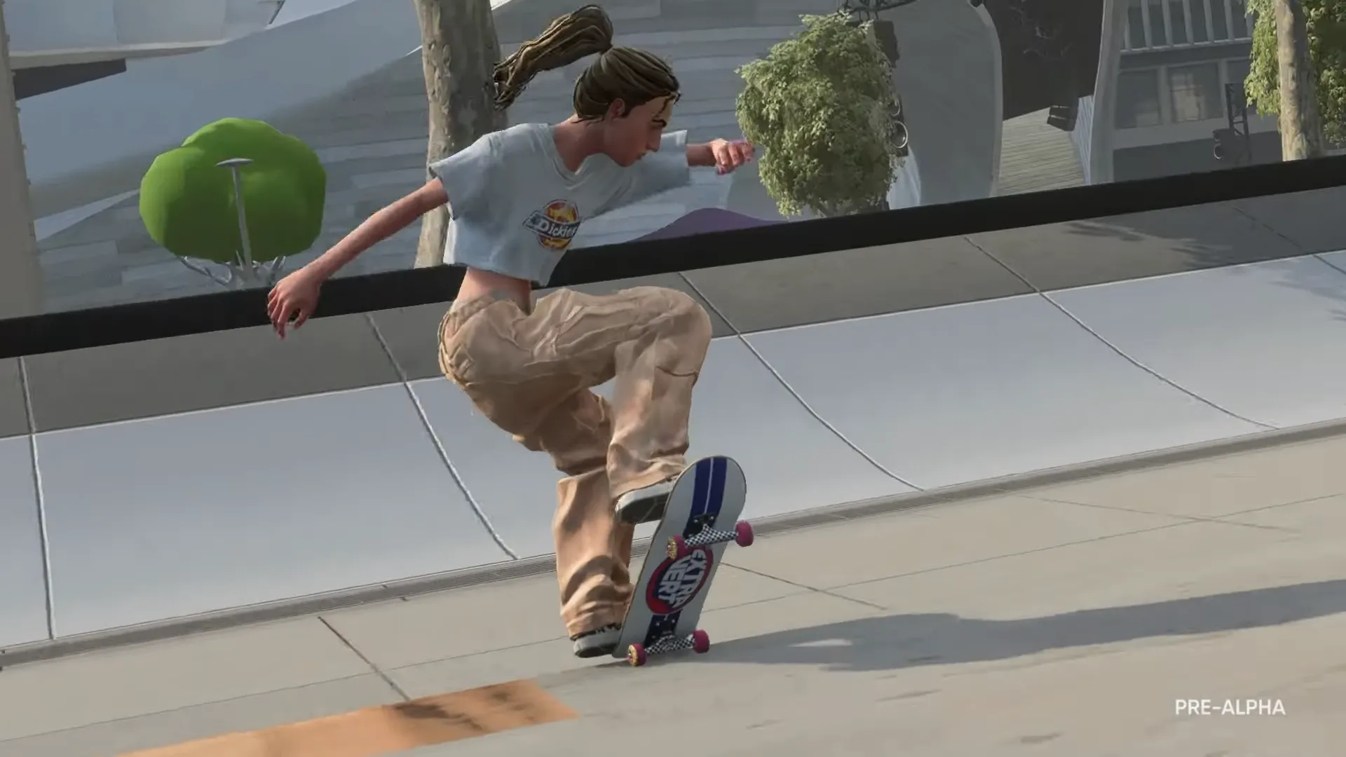 Khoảnh khắc gameplay trượt ván trong game skate, minh họa cho giai đoạn thử nghiệm Insider Playtest với hàng triệu cú trick