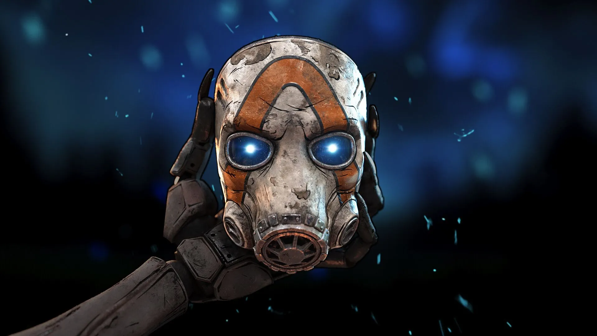 Logo chính thức của Borderlands 4 trên nền tối