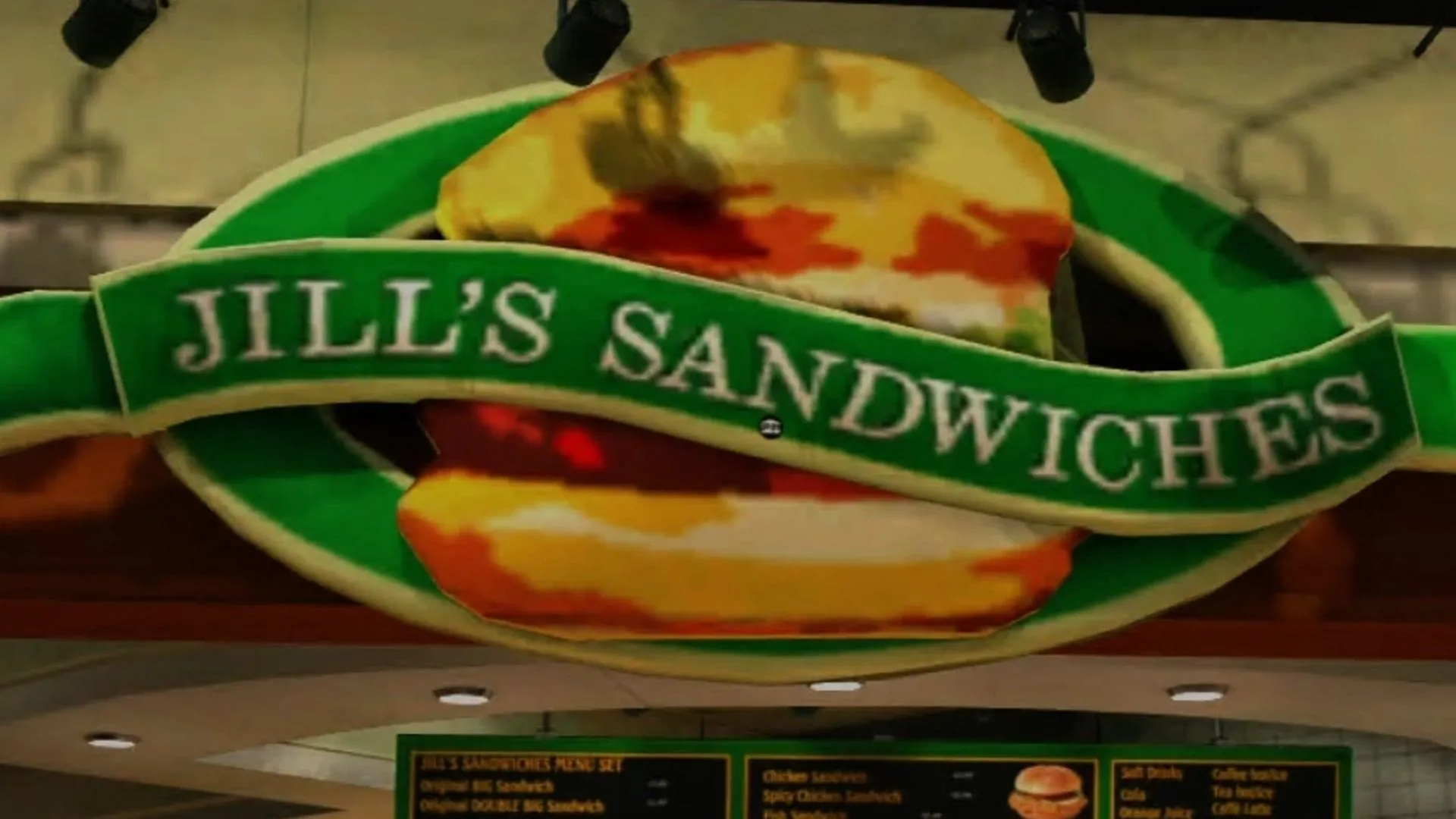 Logo cửa hàng Jill's Sandwiches trong game Dead Rising