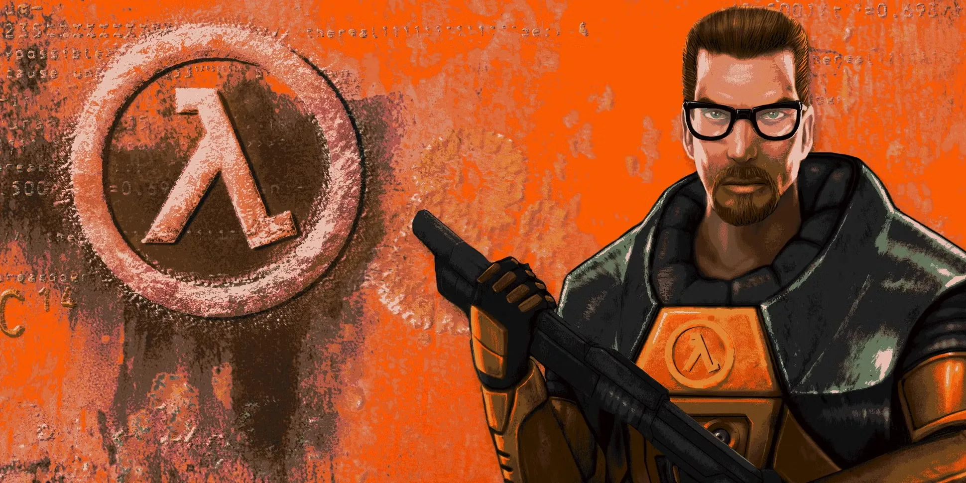 Màn hình tiêu đề game Half-Life bản gốc
