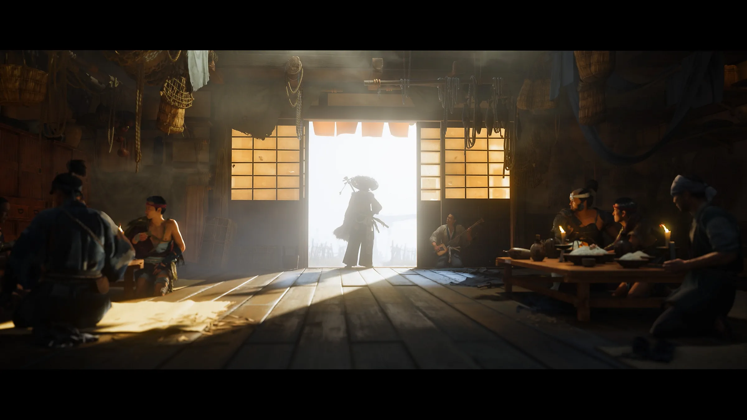 Một cảnh quan tuyệt đẹp trong thế giới game Ghost of Yotei