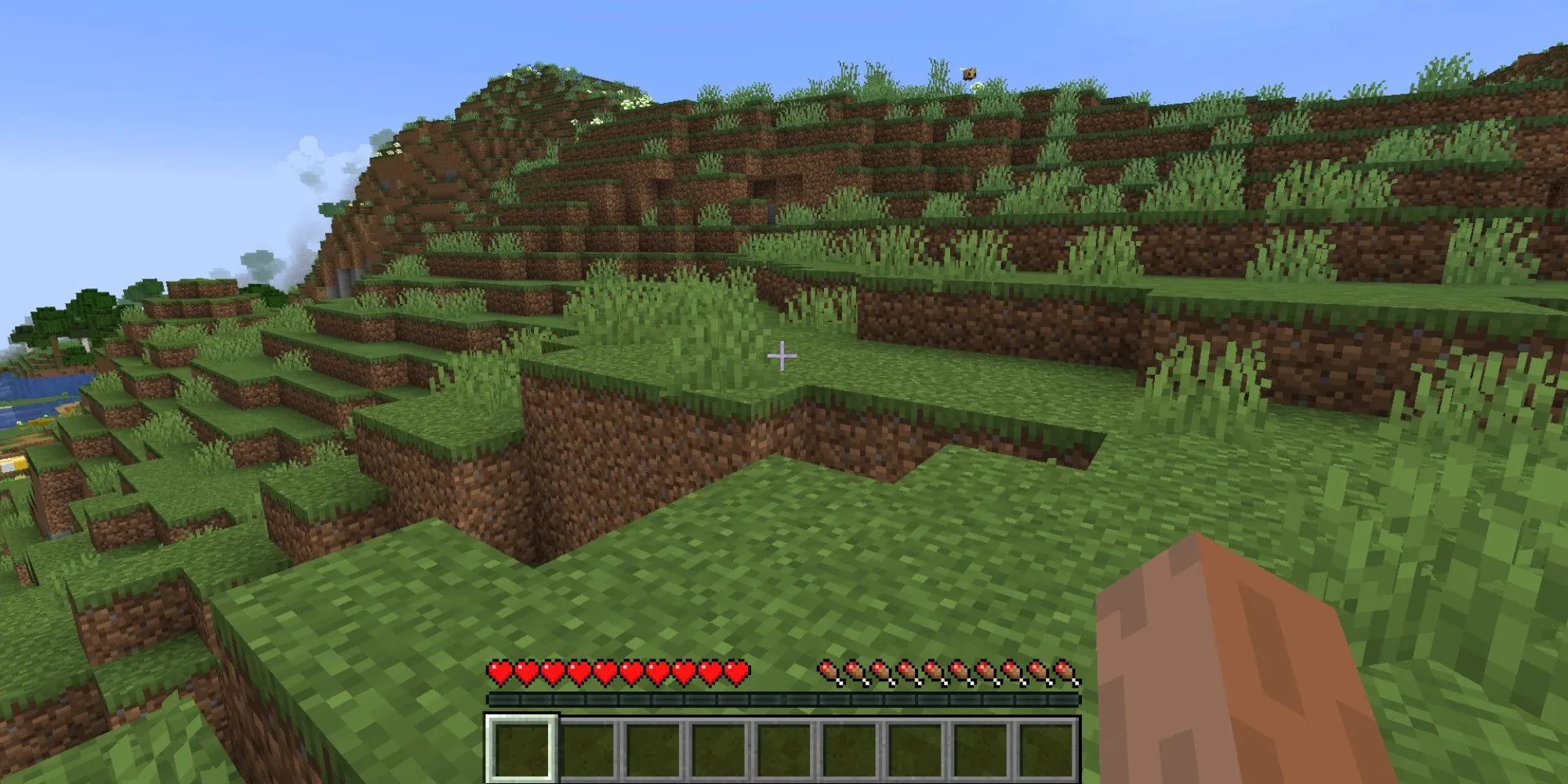 Người chơi Minecraft xây dựng nơi trú ẩn để tồn tại qua đêm
