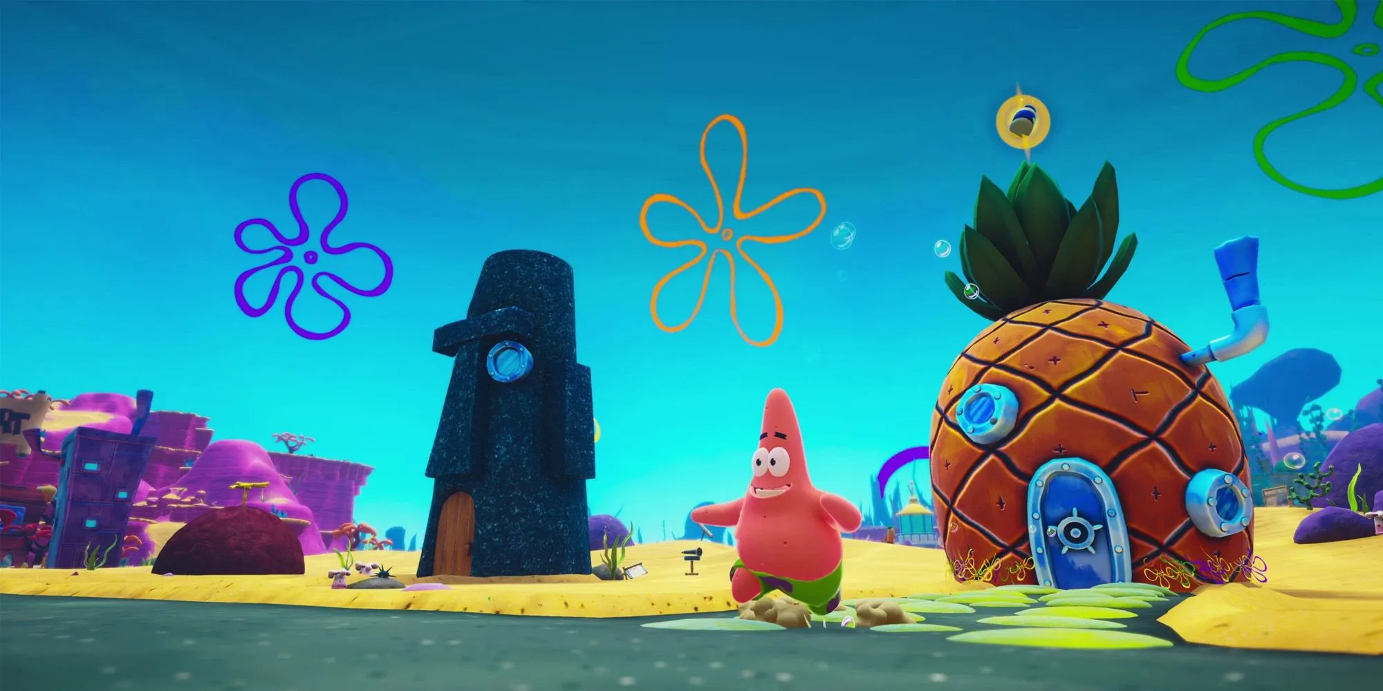 Nhân vật Patrick Star trong game Spongebob Squarepants The Patrick Star Game