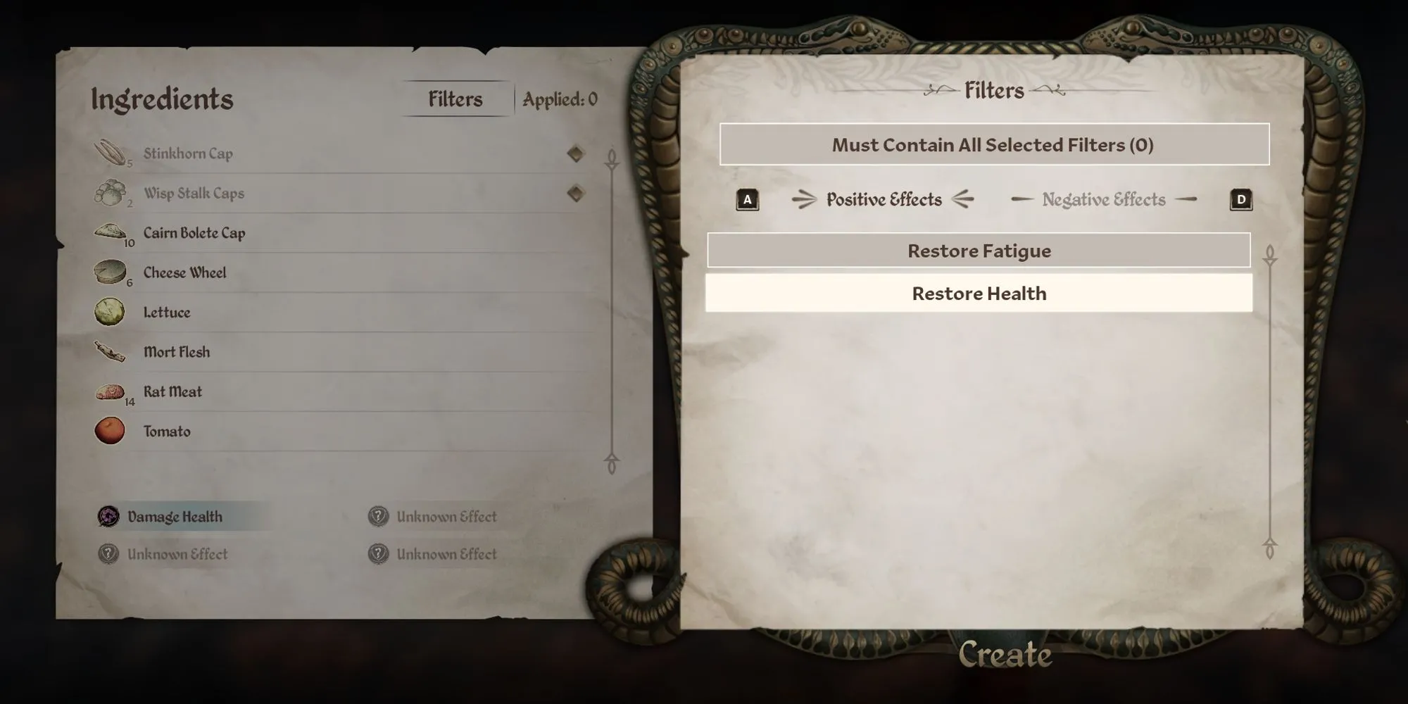 Oblivion Alchemy Filters
