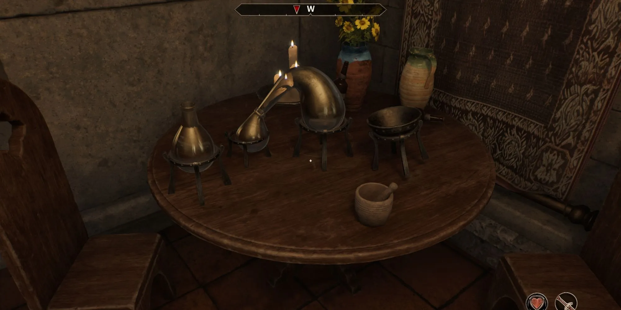 Oblivion Alchemy Tools on Table