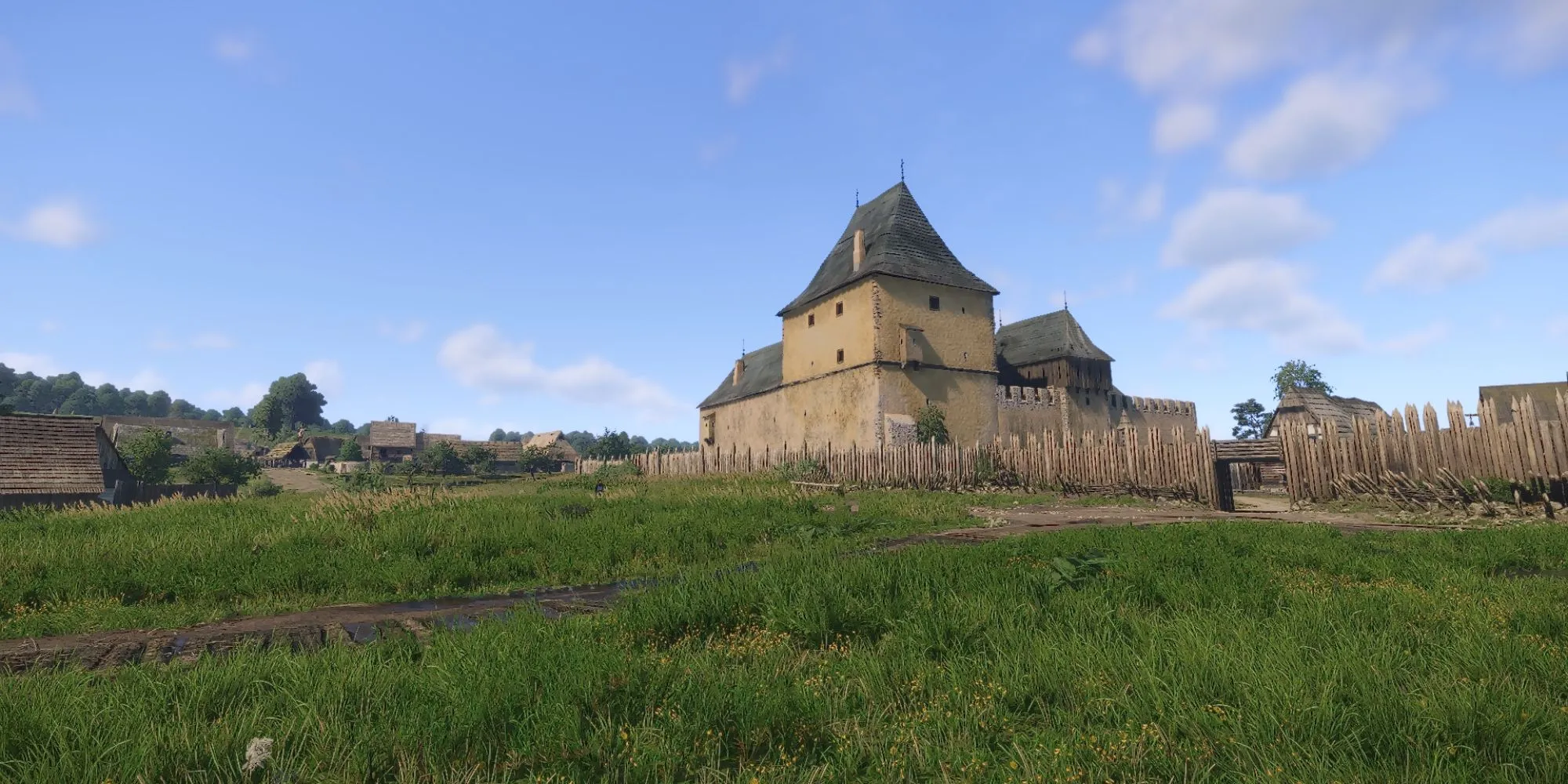 Pháo đài ở Suchdol, cửa ngõ vào khu vực Kuttenberg của Kingdom Come Deliverance 2