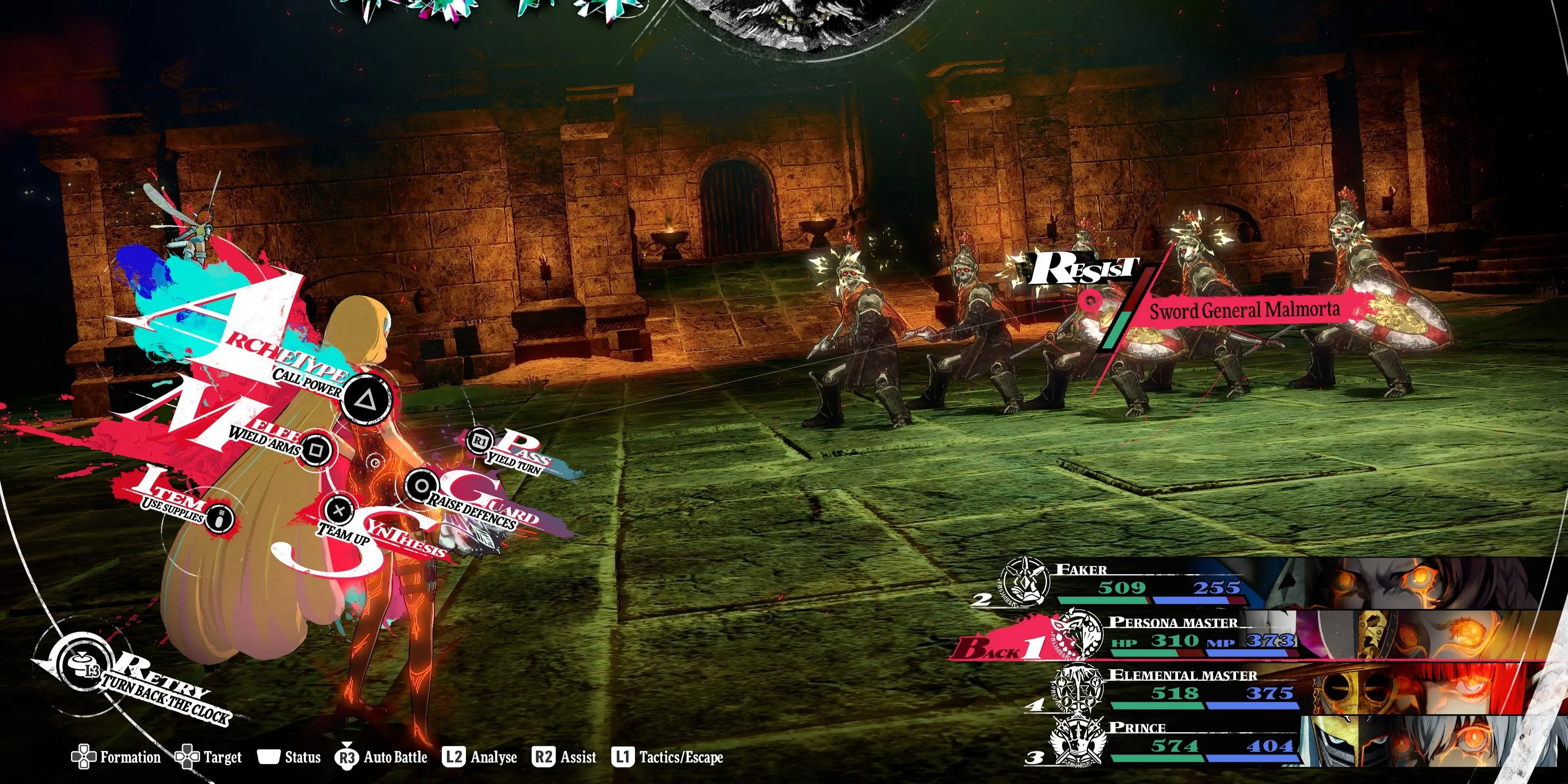 Quái vật Sword General Malmorta trong Metaphor ReFantazio, game RPG giả tưởng mới từ Atlus