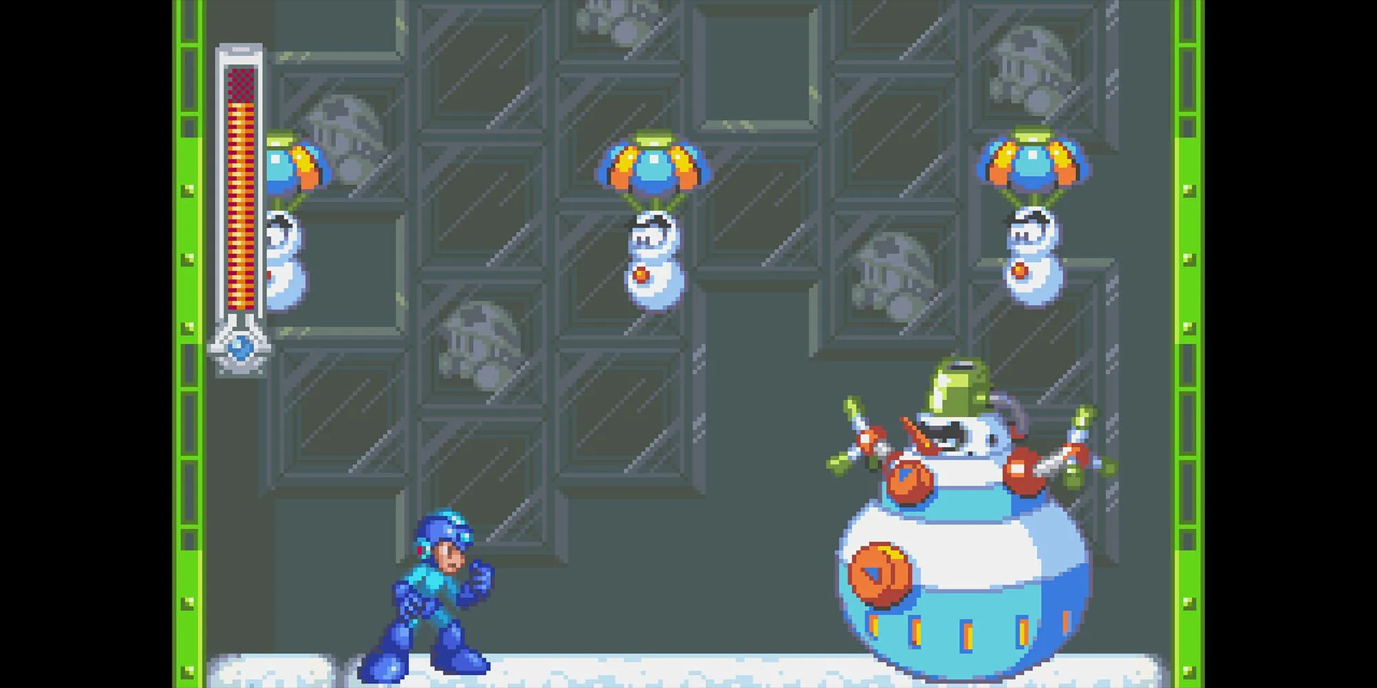 Screenshot gameplay của Mega Man &amp; Bass bản GBA