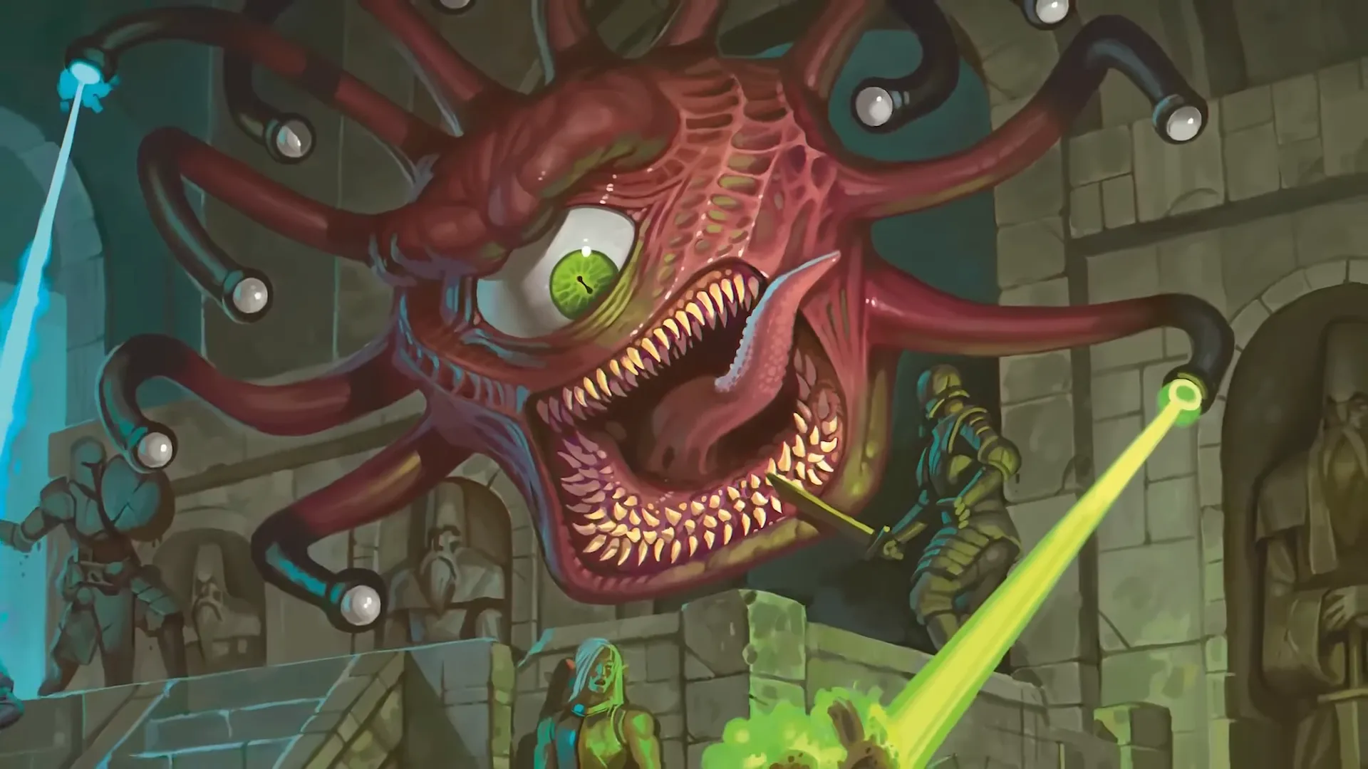Sinh vật biểu tượng Beholder trong thế giới Dungeons &amp; Dragons