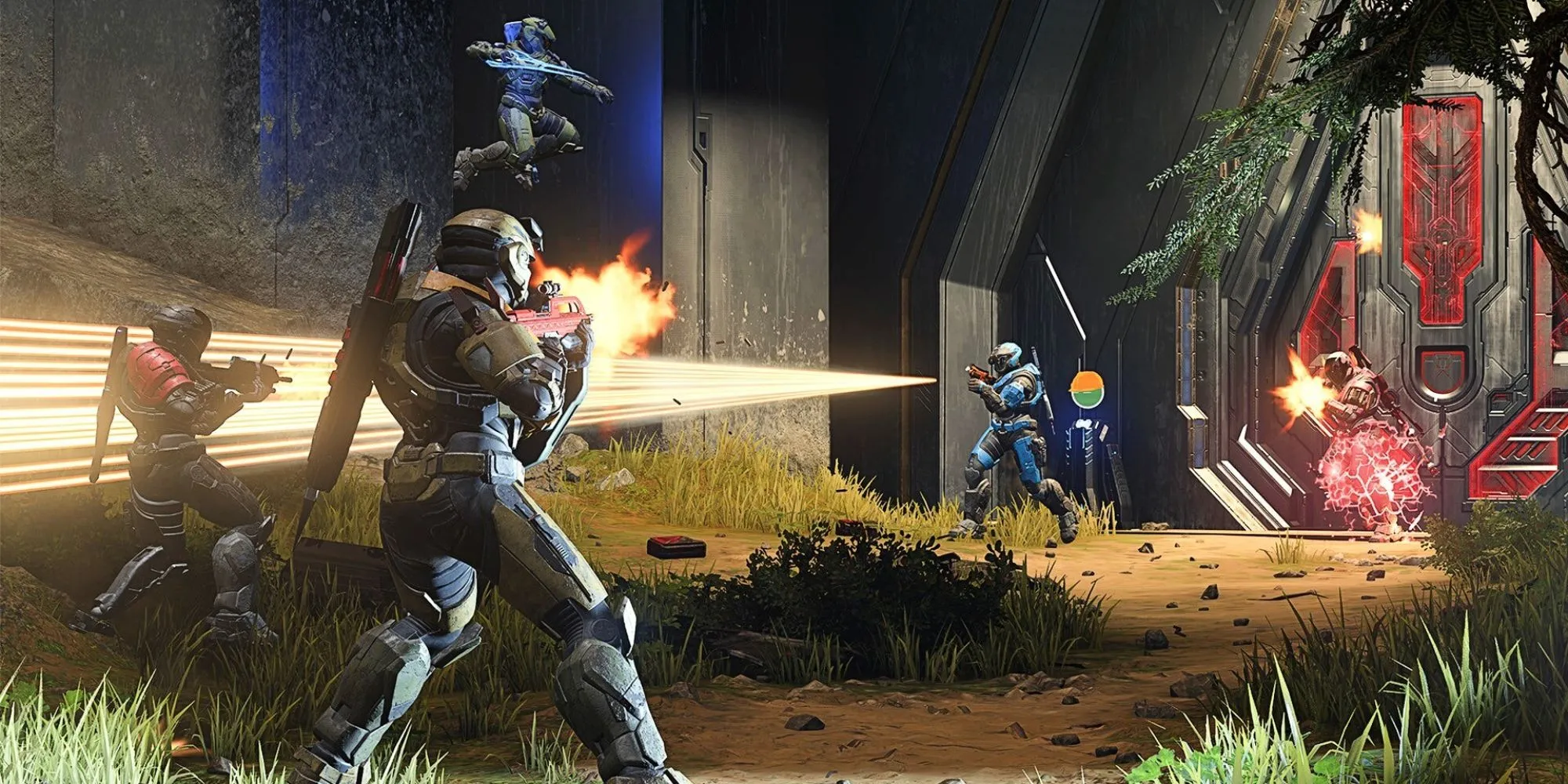 Trận đấu nhiều người chơi trong Halo Infinite Skirmish