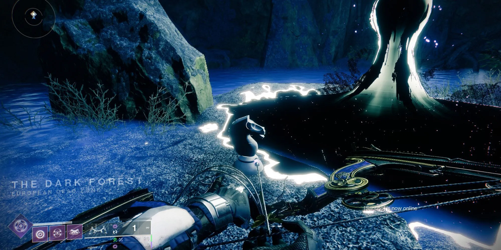 Vị trí quân cờ bí ẩn tại The Sludge, lối vào Dark Forest ở EDZ Destiny 2
