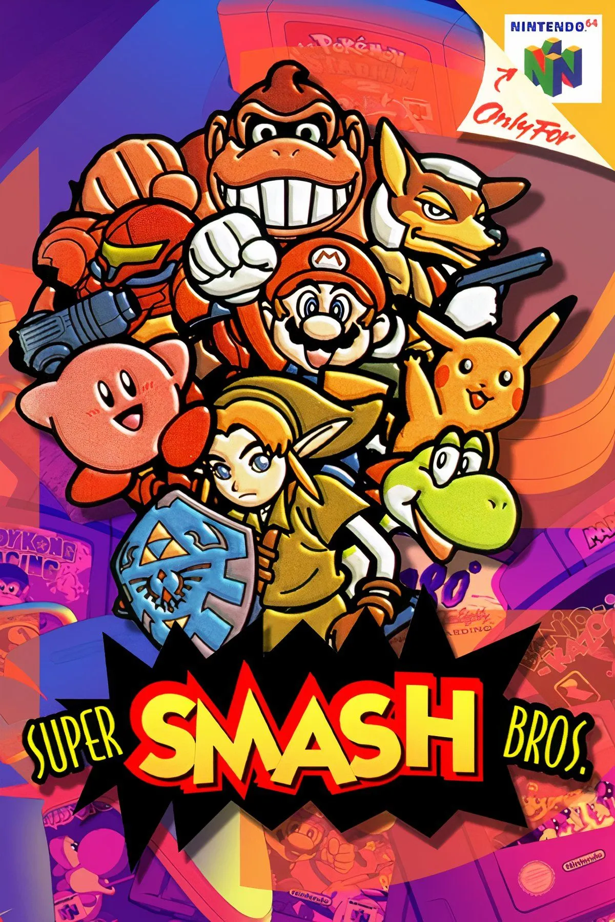 Ảnh bìa Super Smash Bros N64 có thể sắp lên Nintendo Switch Online