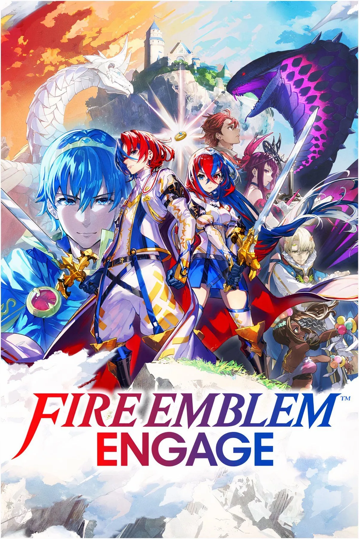 Ảnh minh họa các nhân vật trong series Fire Emblem Engage.