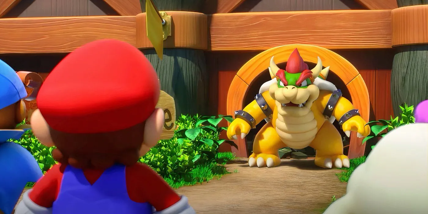 Bowser gia nhập đội hình của Mario trong Super Mario RPG Remake, một khoảnh khắc bất ngờ và thú vị của game.