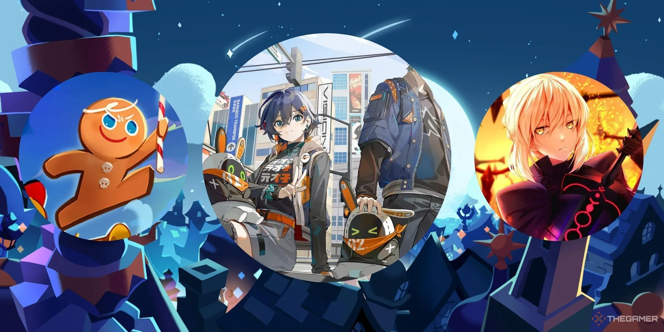 Các tựa game gacha sở hữu cốt truyện hấp dẫn như Cookie Run Kingdom và Fate Grand Order, cho thấy sự đa dạng của game gacha.