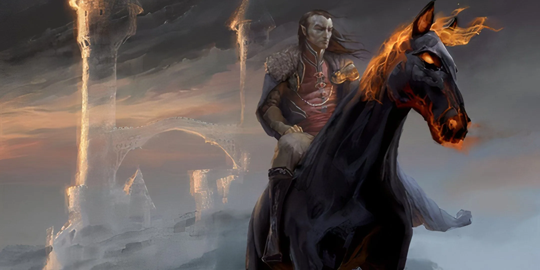 Chúa tể ma cà rồng Strahd von Zarovich trong một nhiệm vụ Dungeons &amp; Dragons đầy thử thách