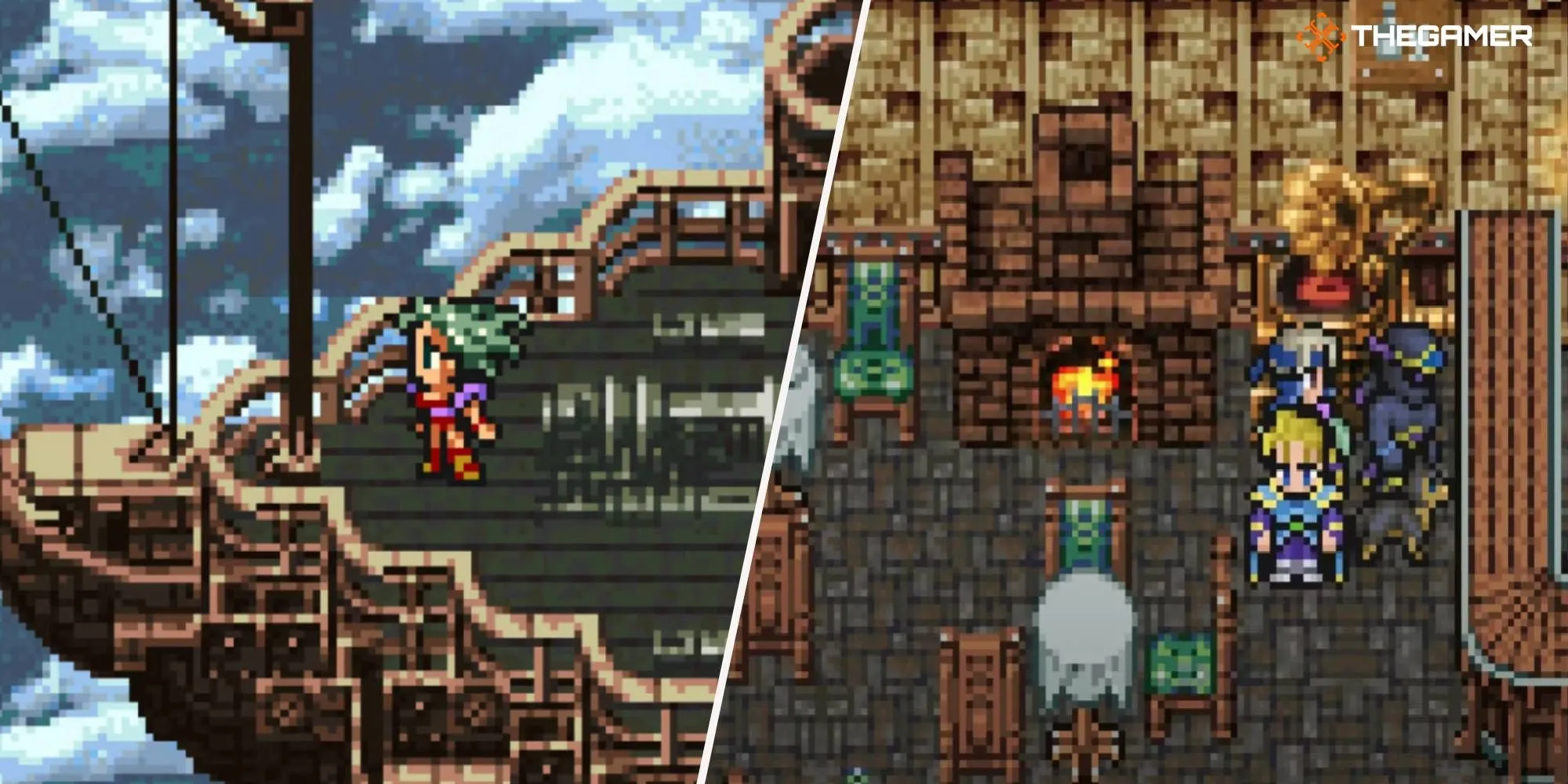 Dàn nhân vật đa dạng và độc đáo trong Final Fantasy VI, một trong những tựa game JRPG kinh điển