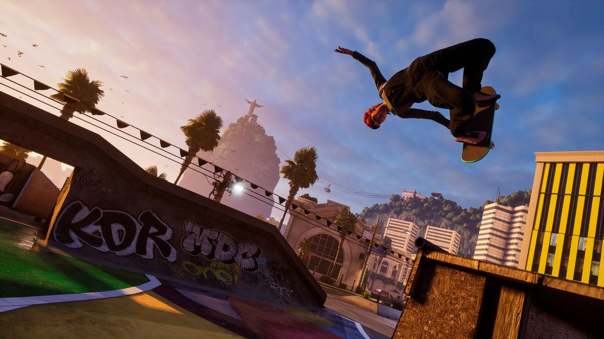 Game thủ thực hiện trick trong Tony Hawk's Pro Skater 3 + 4