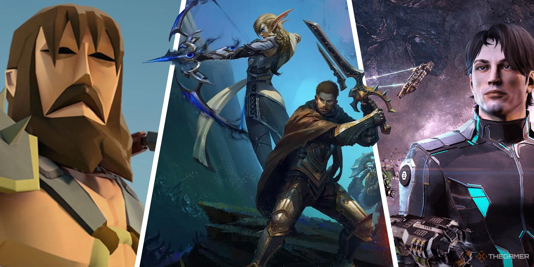 Giao diện của ba game MMO nổi tiếng: Old School Runescape, World of Warcraft và Eve Online