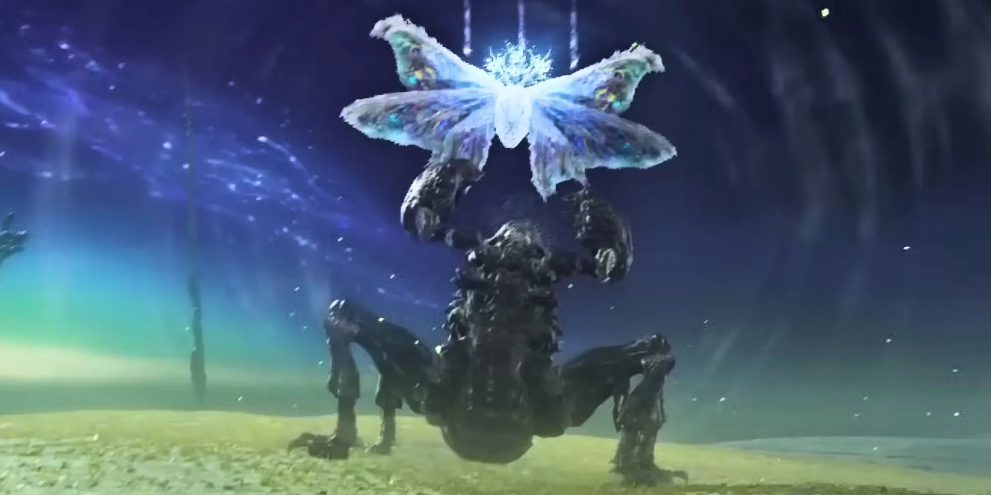 Gnoster, Wisdom of Night, xuất hiện với hai thực thể riêng biệt trong Elden Ring Nightreign
