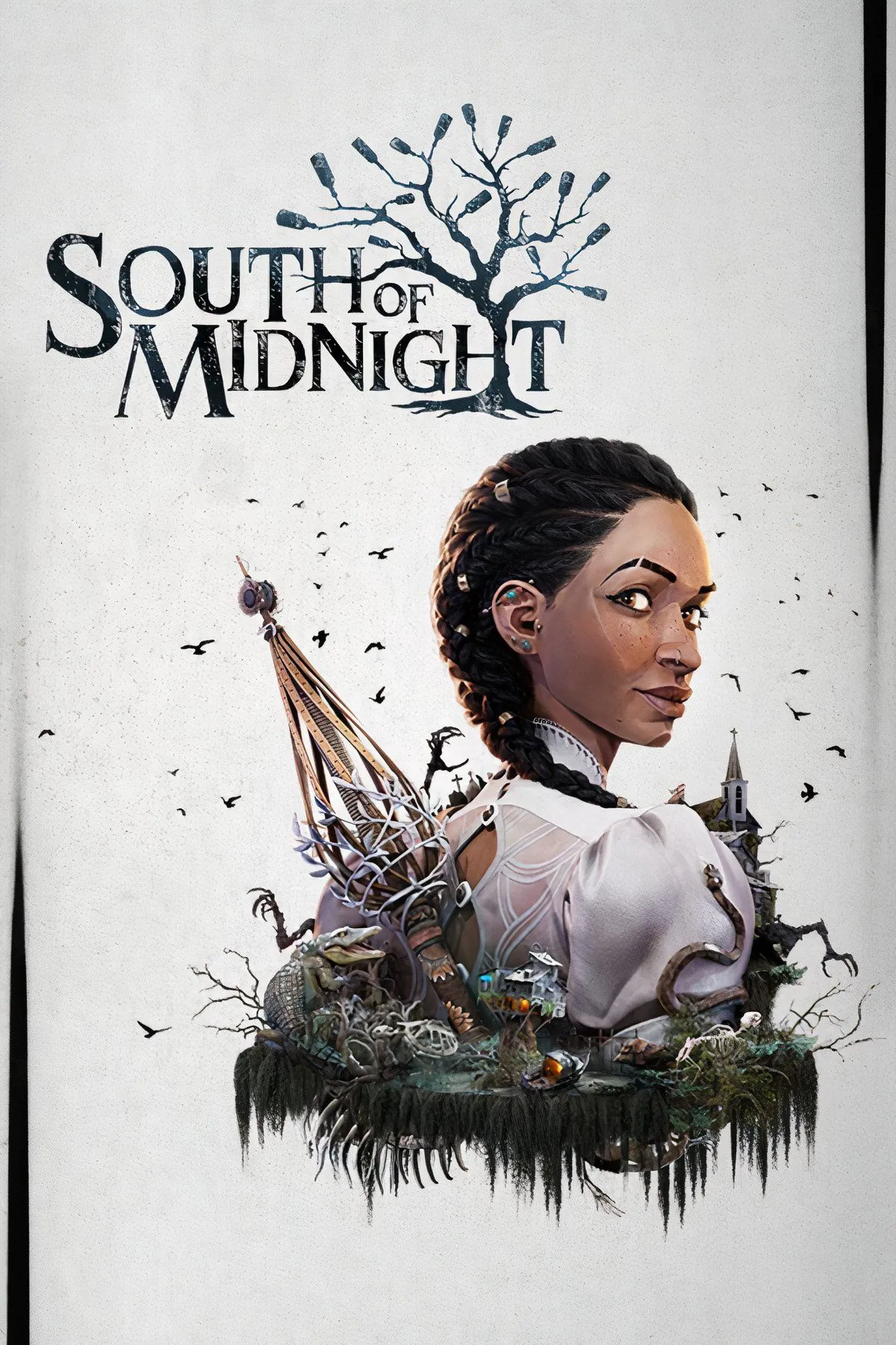 Hazel, nhân vật chính của South of Midnight, đối mặt với những sinh vật kỳ ảo trong bối cảnh miền Nam nước Mỹ.
