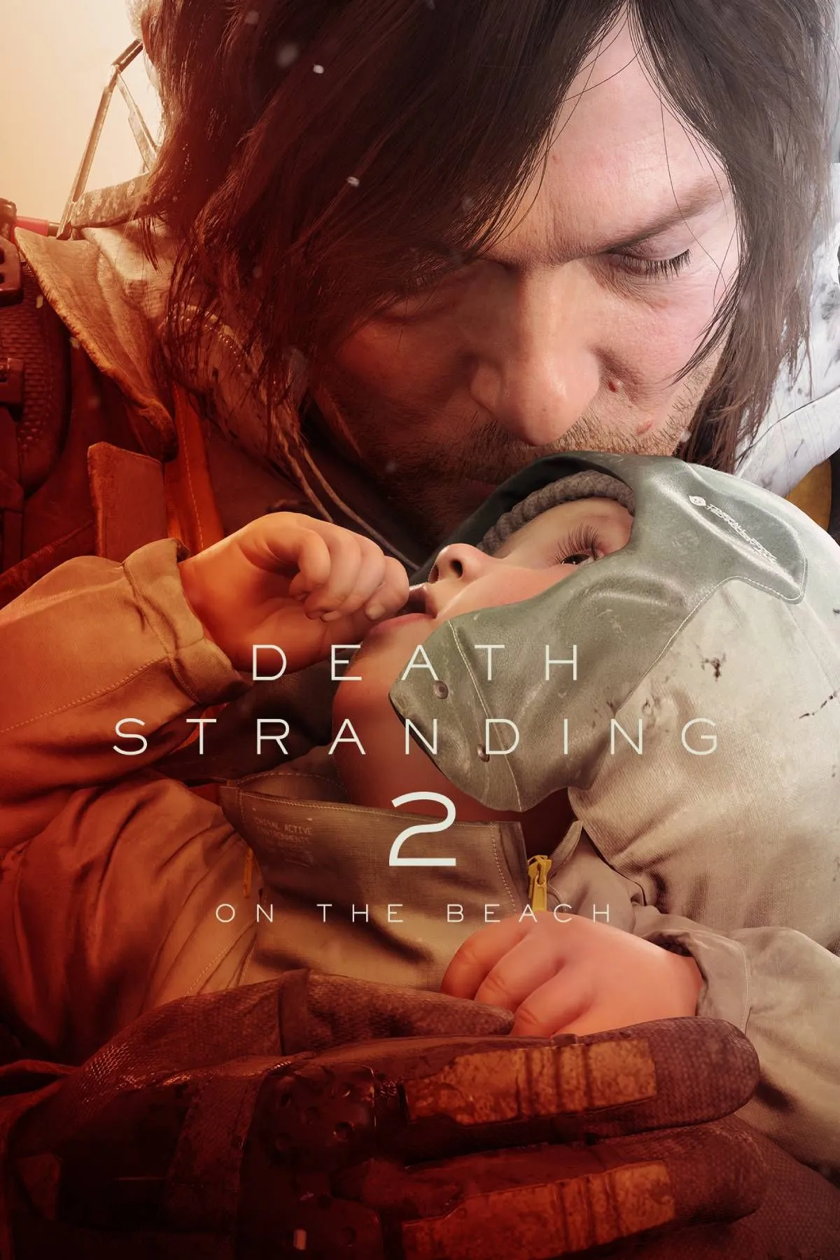 Hình ảnh bìa chính thức của Death Stranding 2: On the Beach, biểu tượng cho thế giới hậu tận thế đầy bí ẩn và những cuộc hành trình cảm xúc.