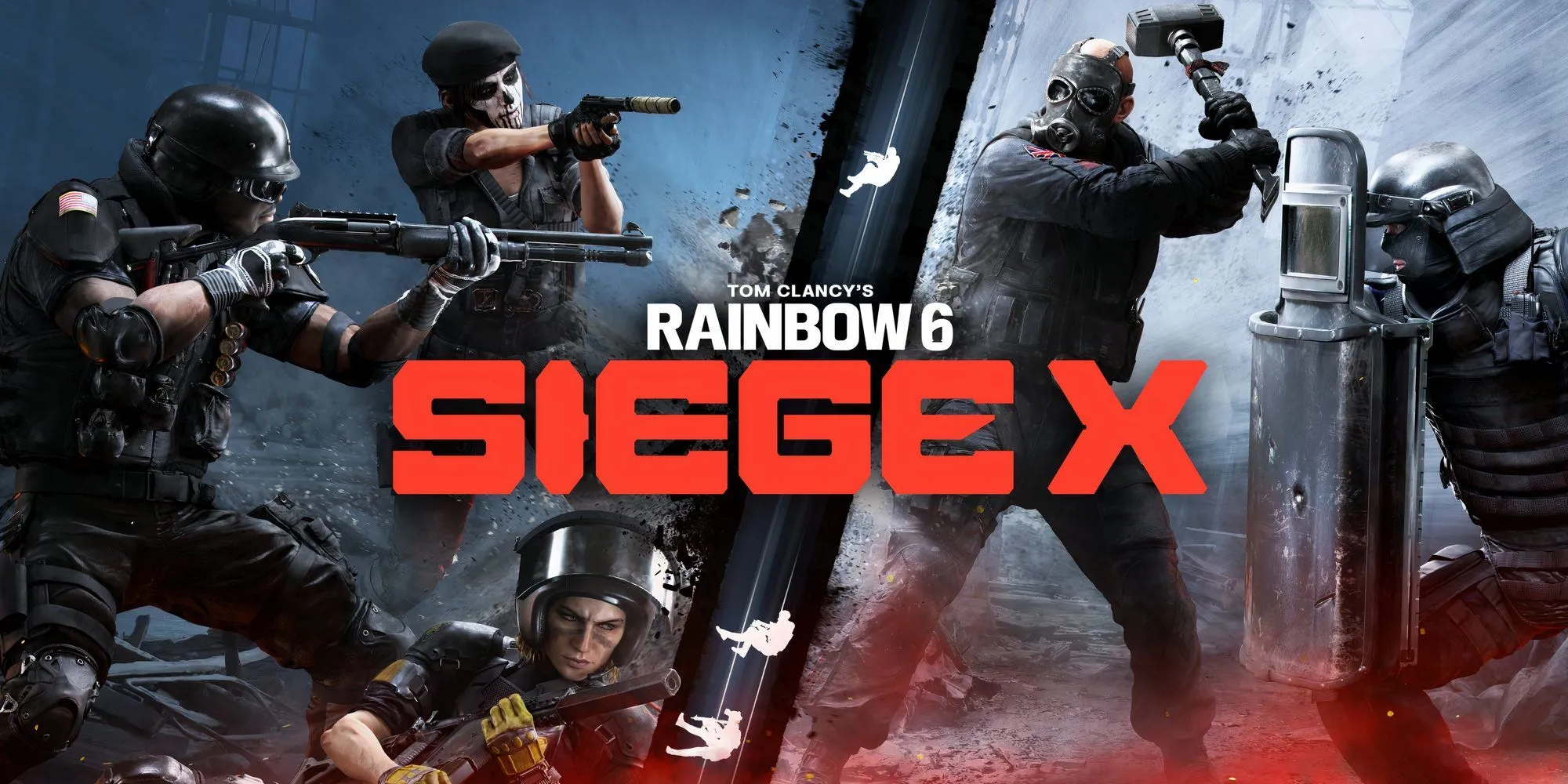 Hình ảnh quảng bá Rainbow Six Siege X, đại diện cho tầm nhìn dài hạn và sự đổi mới mà Ubisoft hứa hẹn cho tựa game.