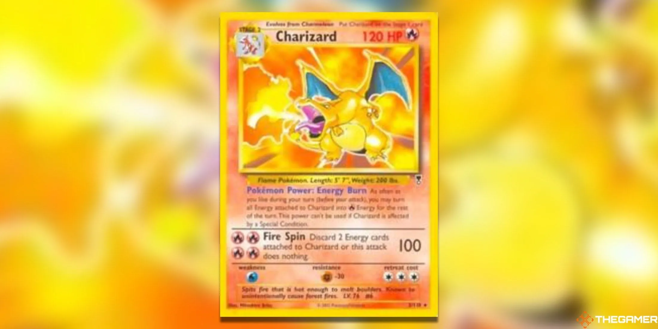 Lá bài Charizard phiên bản WOTC Promos WOTC LC từ Pokemon TCG