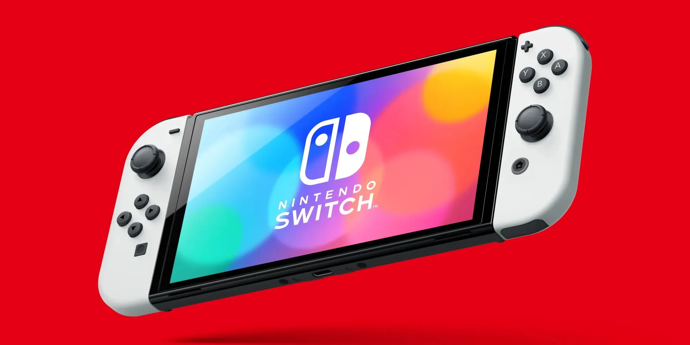 Máy chơi game Nintendo Switch console màu đỏ xanh
