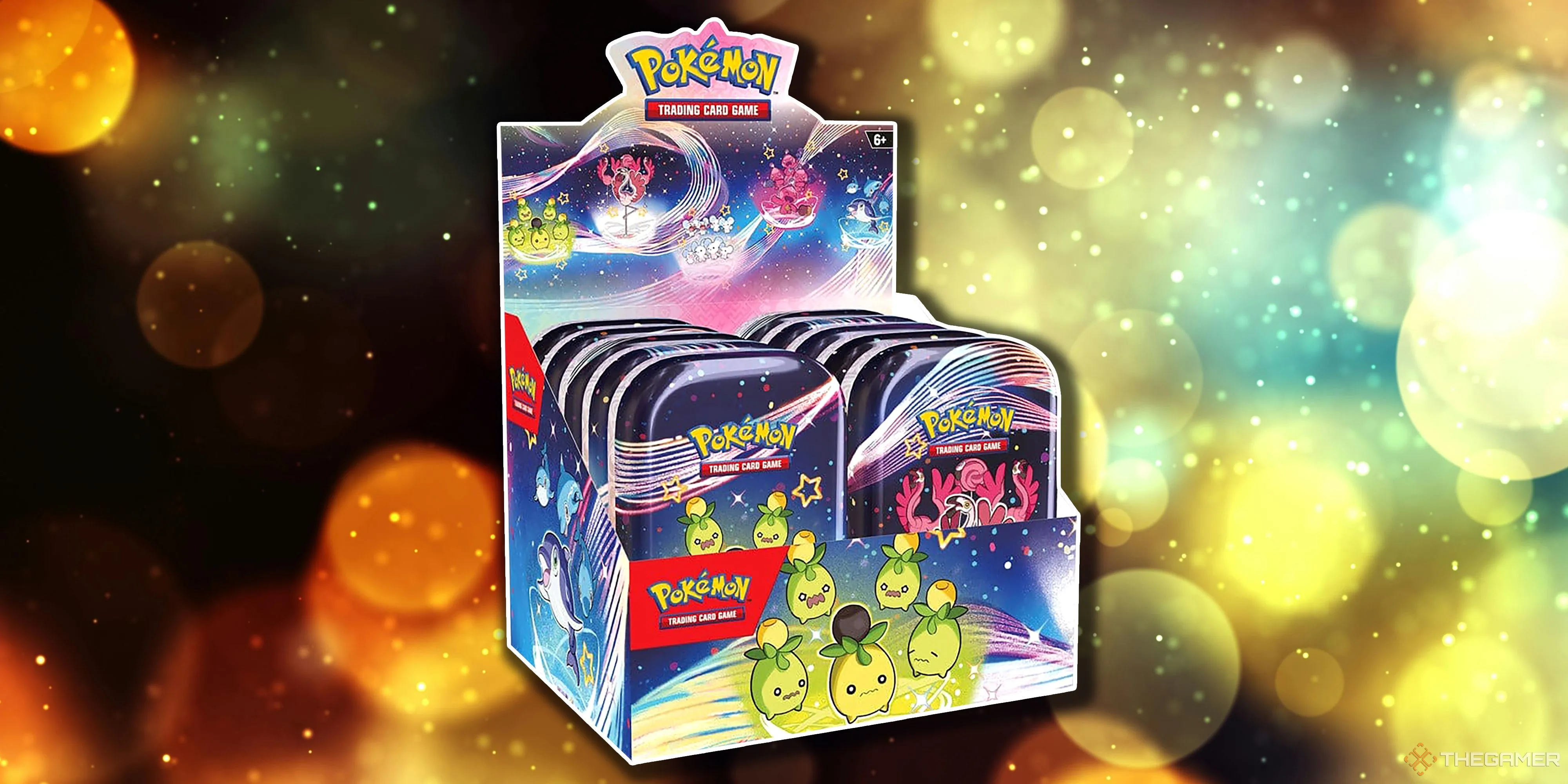Mini Tin Display Pokemon TCG Paldean Fates, một set đặc biệt với các thẻ Shiny Pokemon được săn đón.