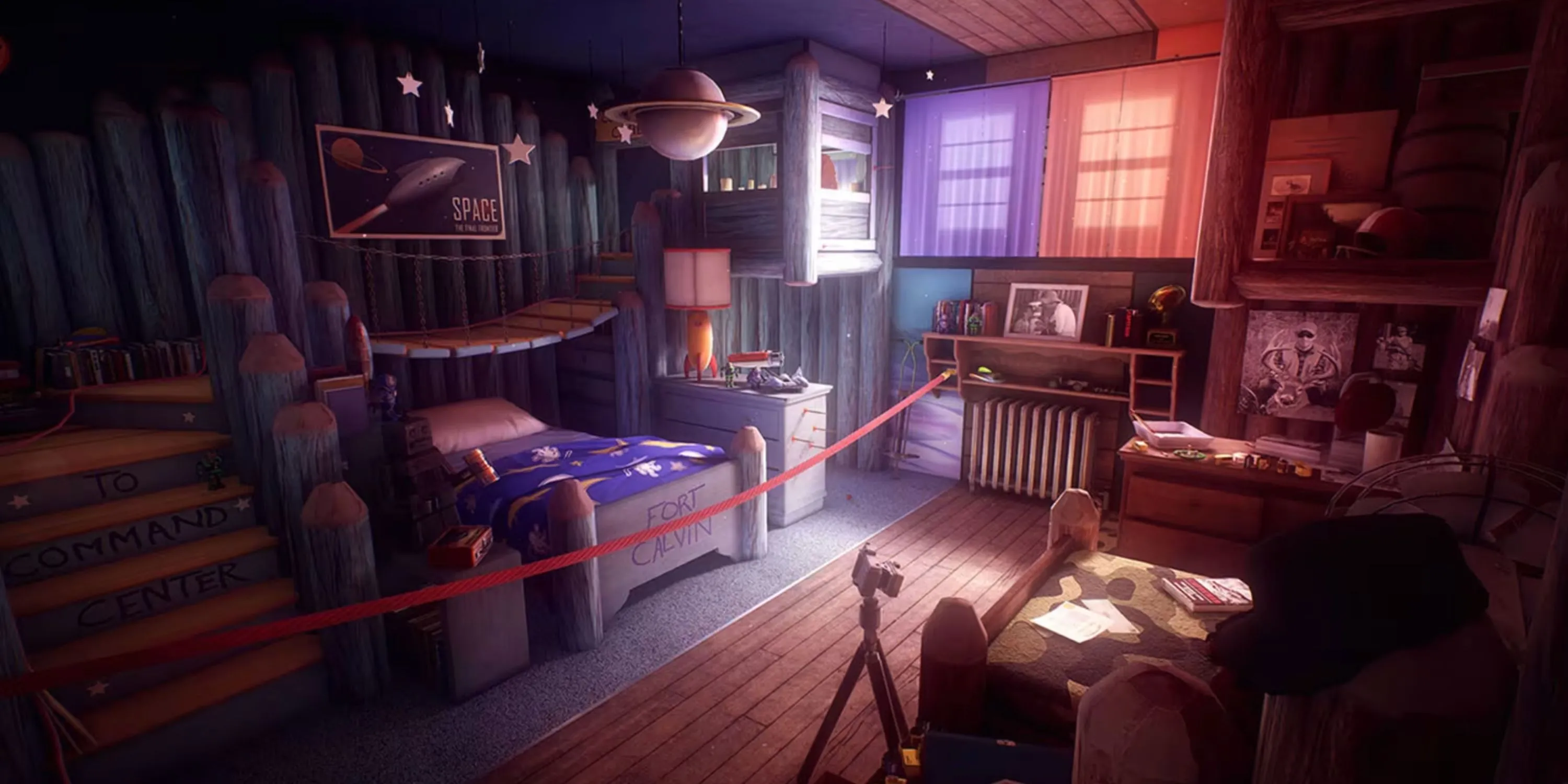 Ngôi nhà bí ẩn của gia đình Finch trong What Remains of Edith Finch, một game phiêu lưu kể chuyện