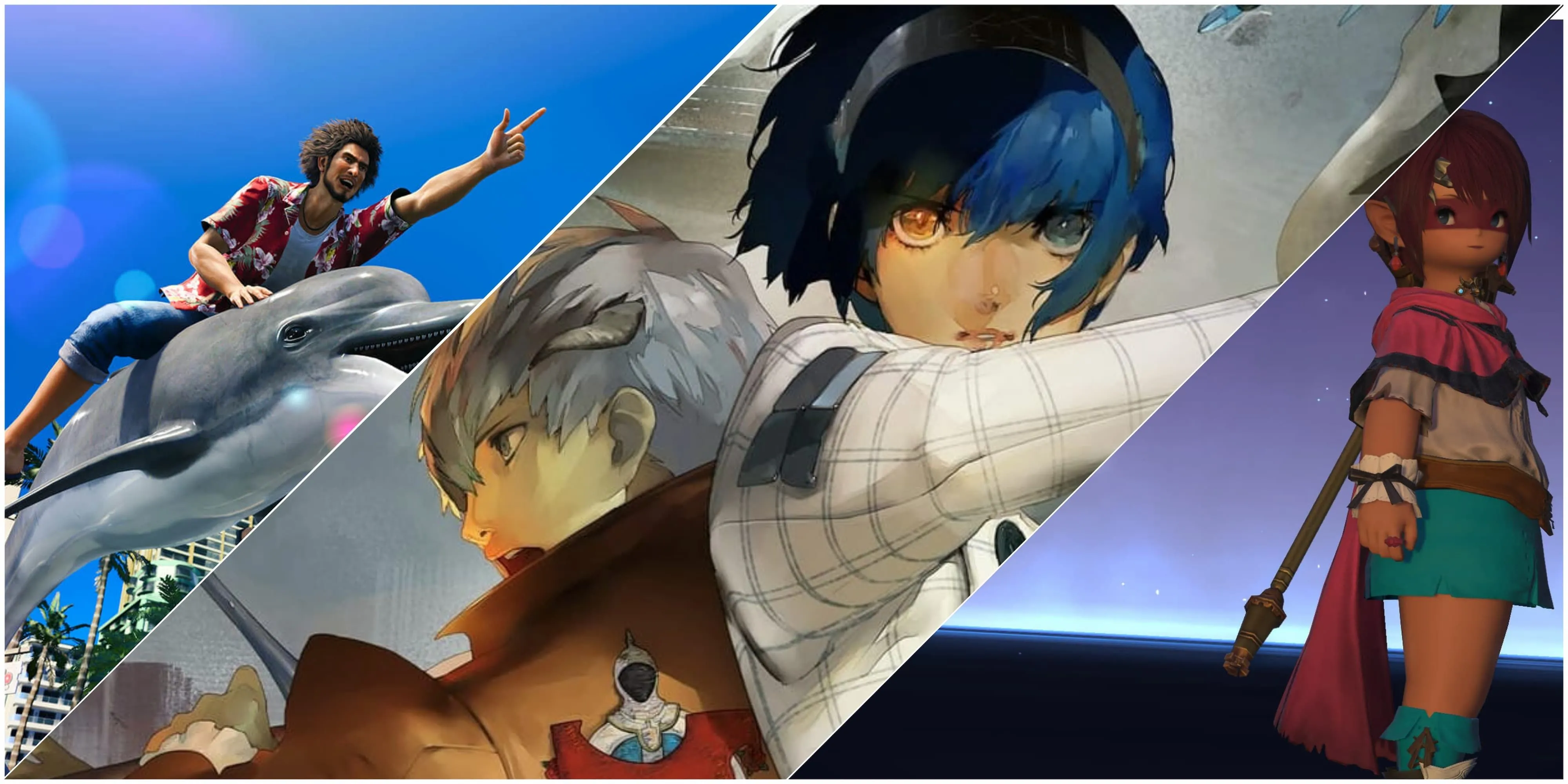 Những tựa game JRPG xuất sắc trên PlayStation 5, với biểu tượng game Metaphor ReFantazio nổi bật.