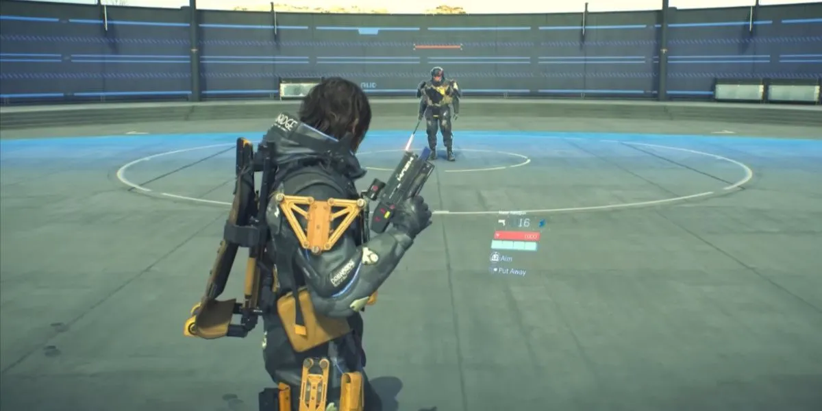 Súng ngắn Maser, vũ khí tầm gần không tiếng động trong Death Stranding 2.