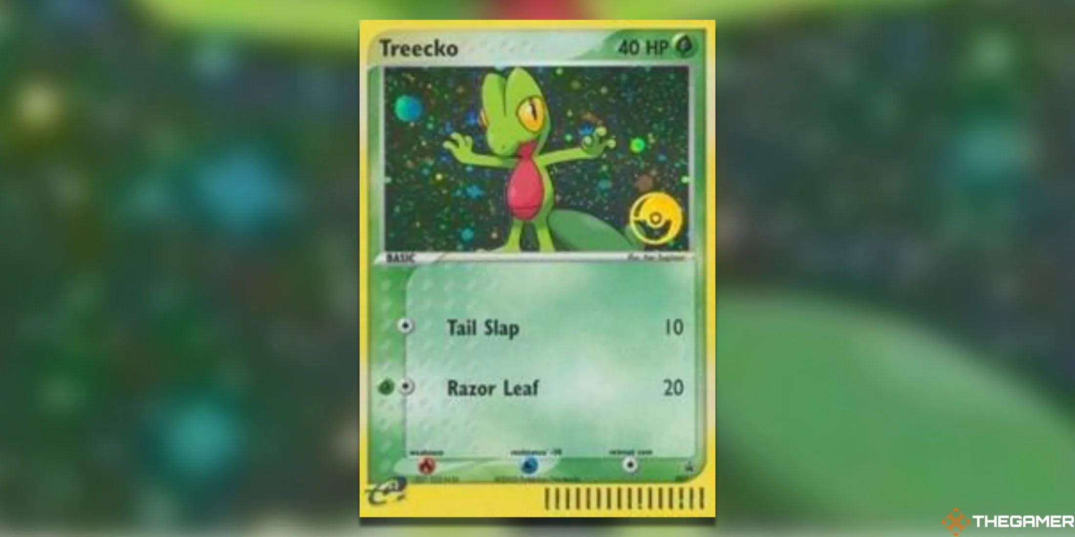Thẻ bài Pokemon TCG Treecko Nintendo Promos phiên bản POP Tournament giá trị cao